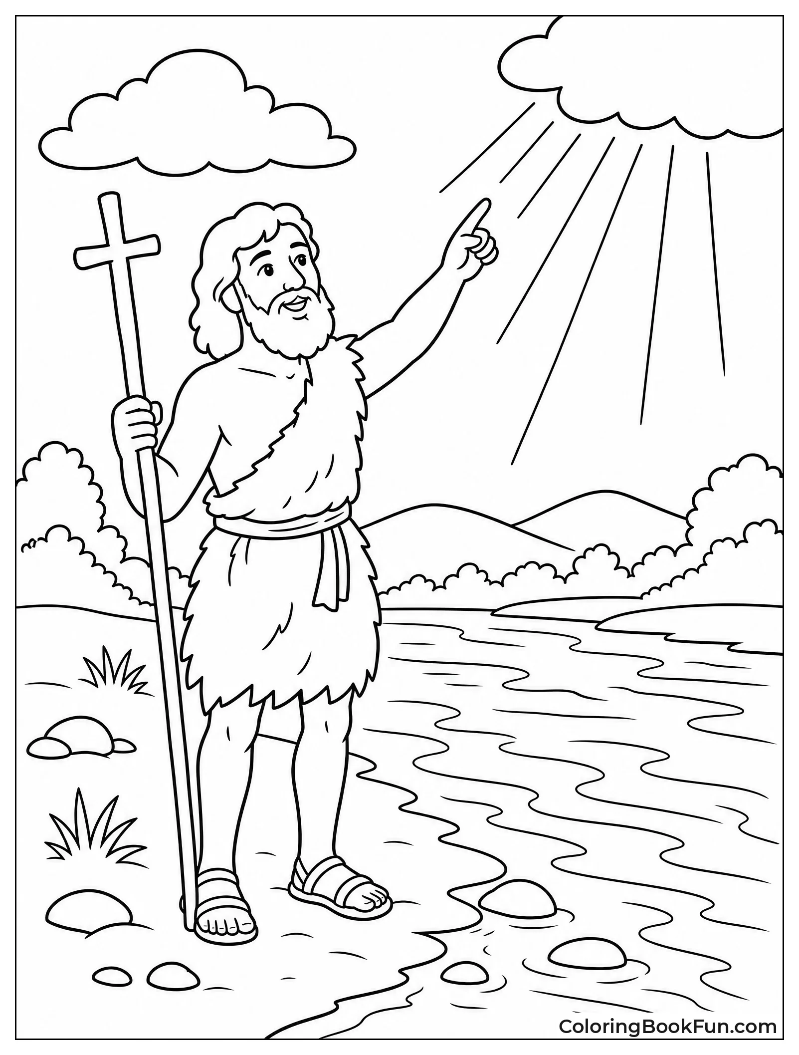 John the Baptist by River
