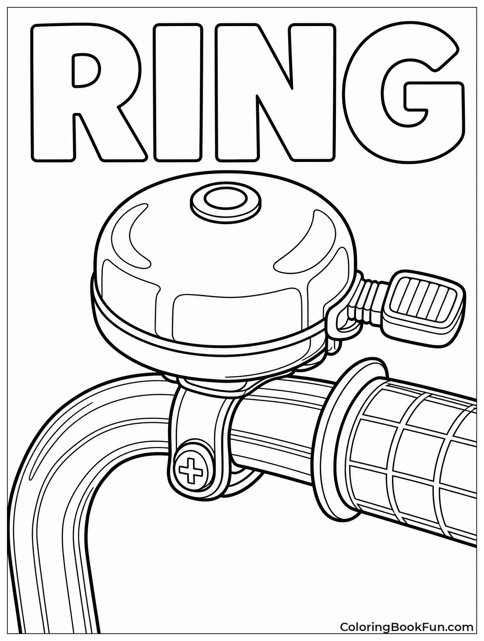 Close Up of Bicycle Bell