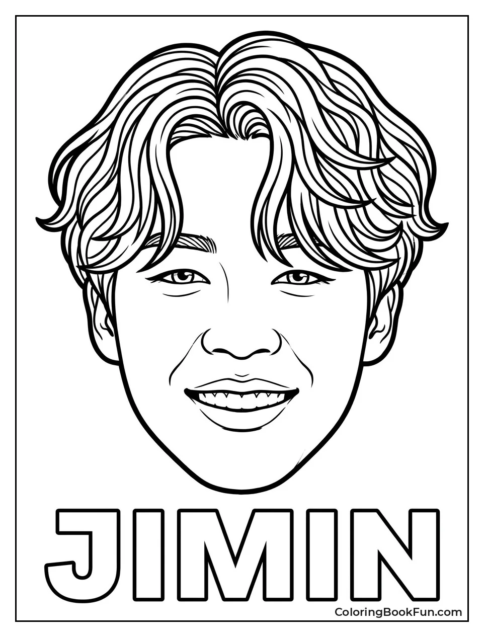 Close-Up of Jimin Face