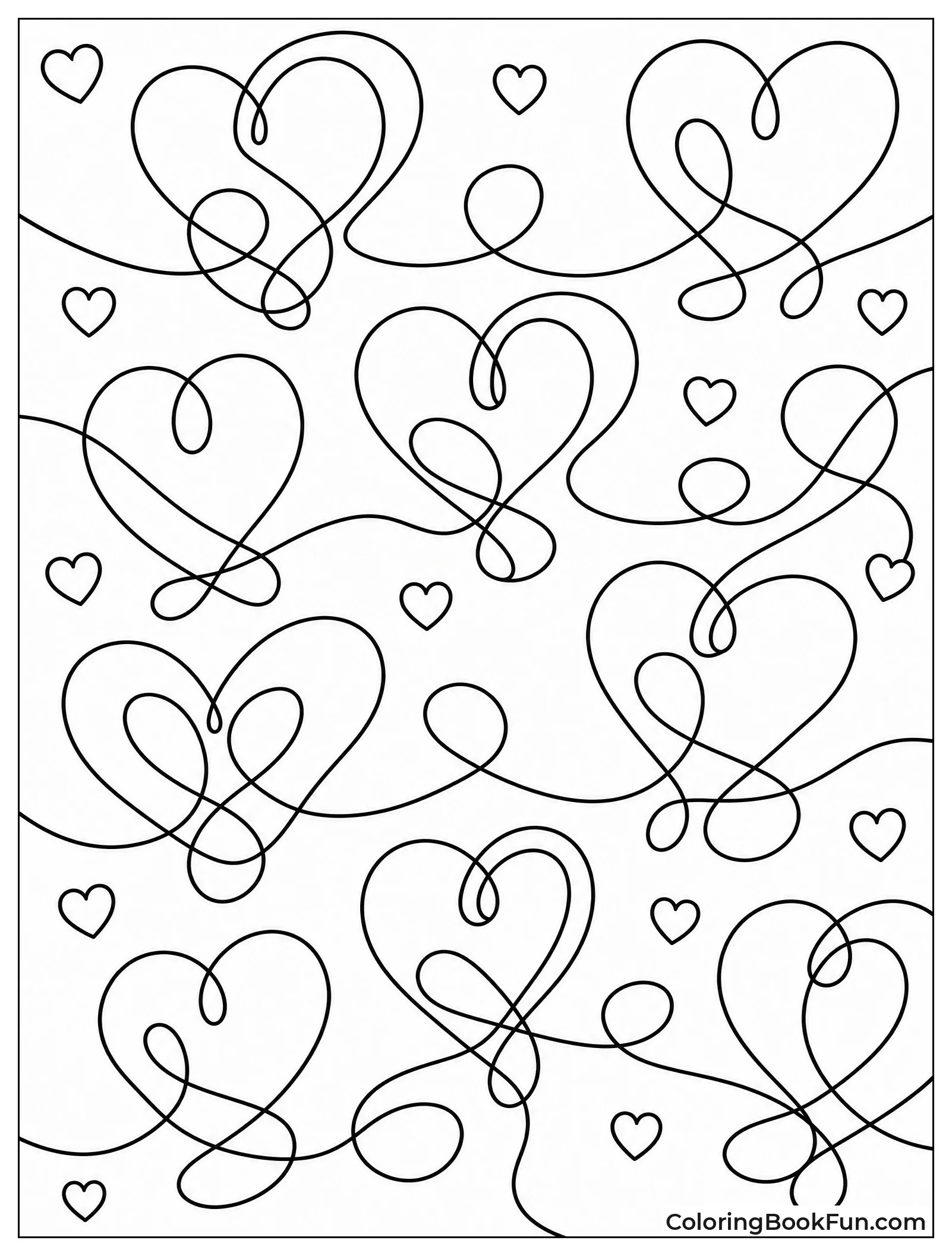 Repeating Hearts from Love Yourself