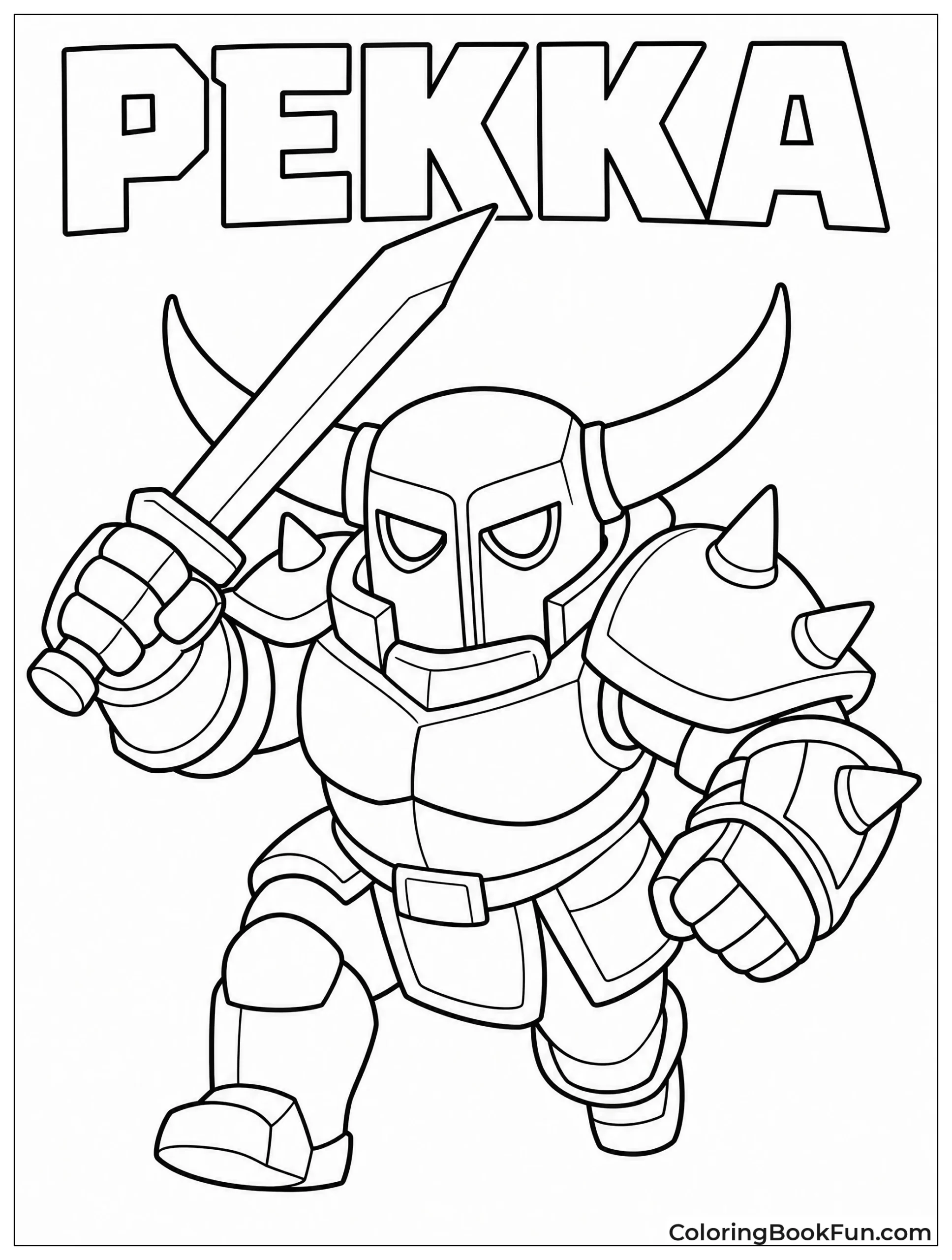 Mini Pekka Stands Ready