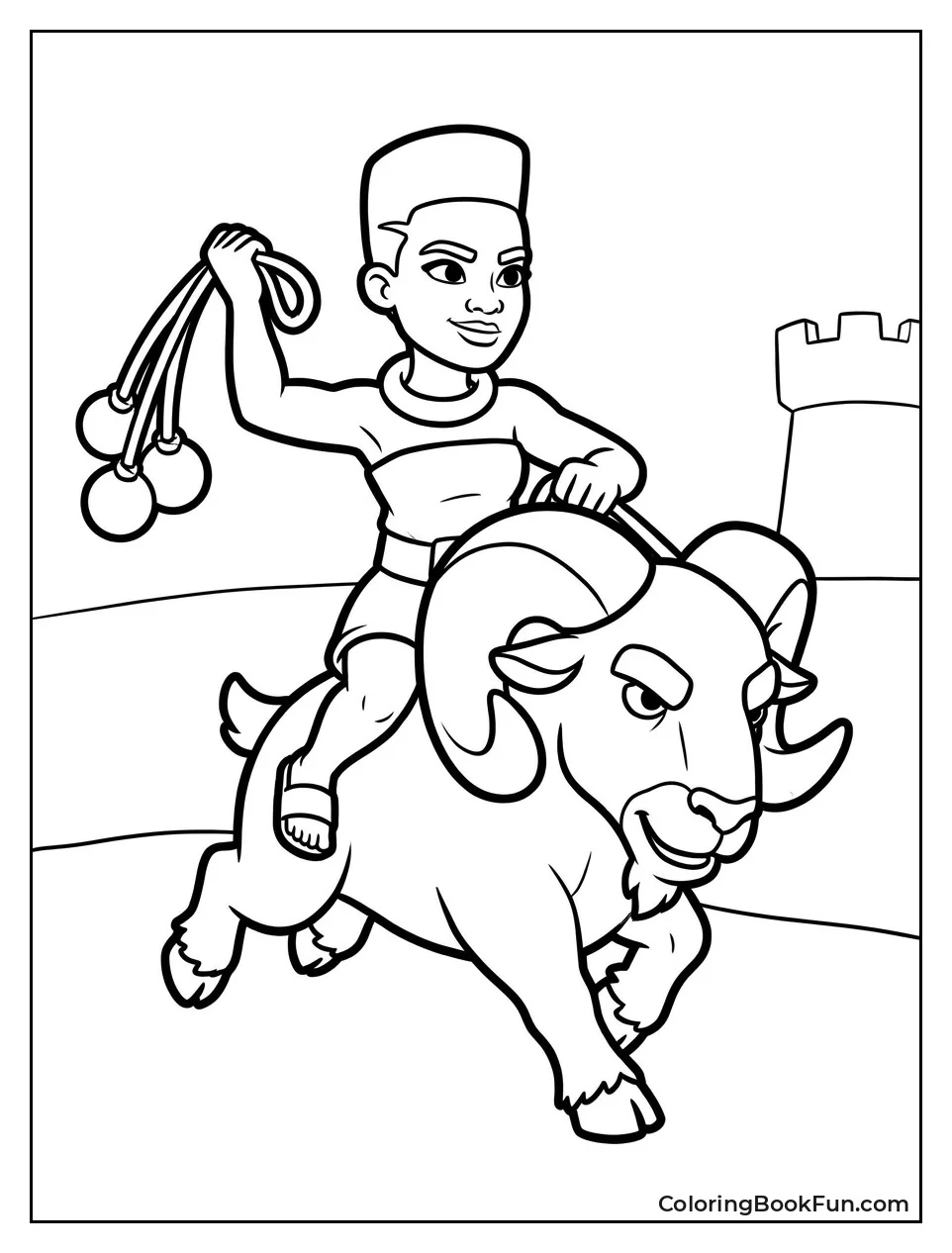 Ram Rider Charges Forward