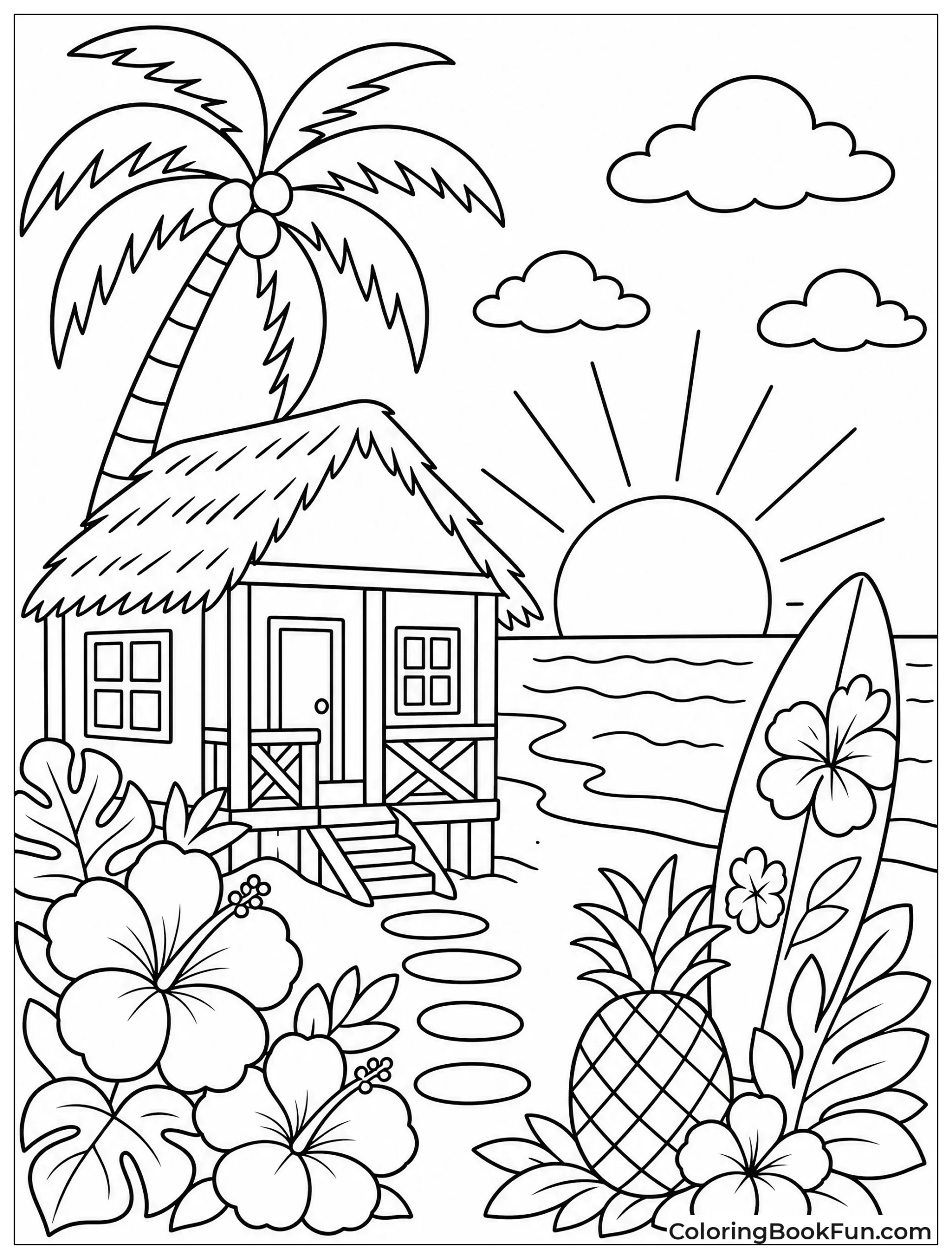 Cozy Cottage Near Palm Trees