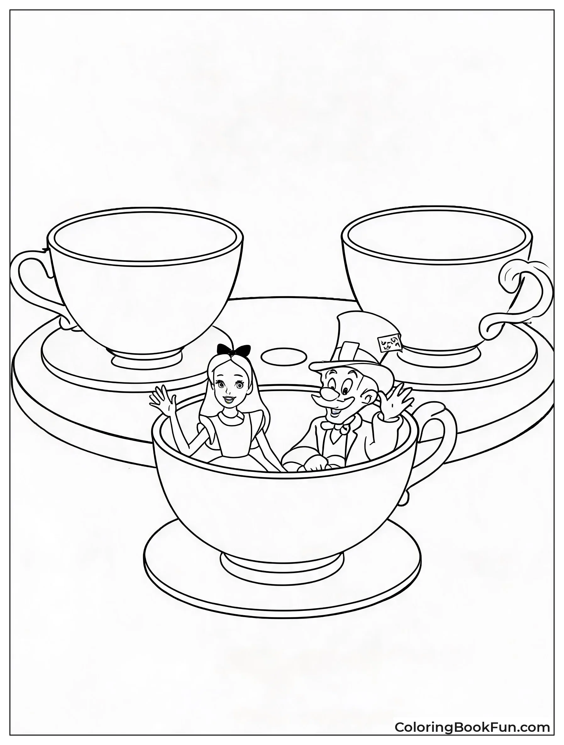 Spinning Teacups with Friends Inside