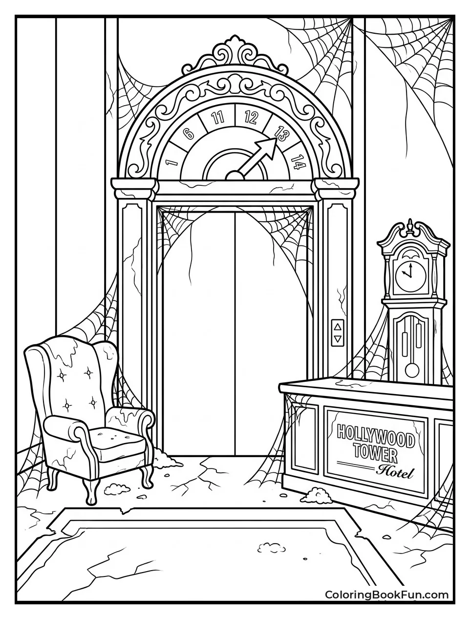 Dusty Elevator Points to Thirteen