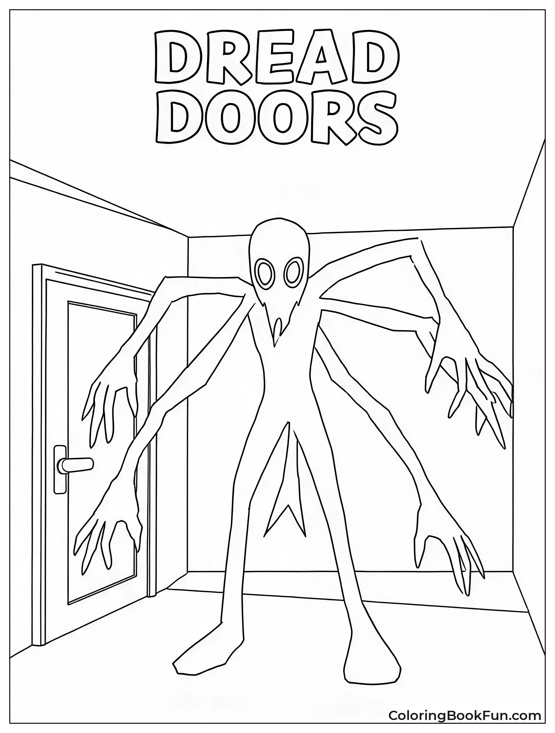 Dread Creeping Through Dark Hall