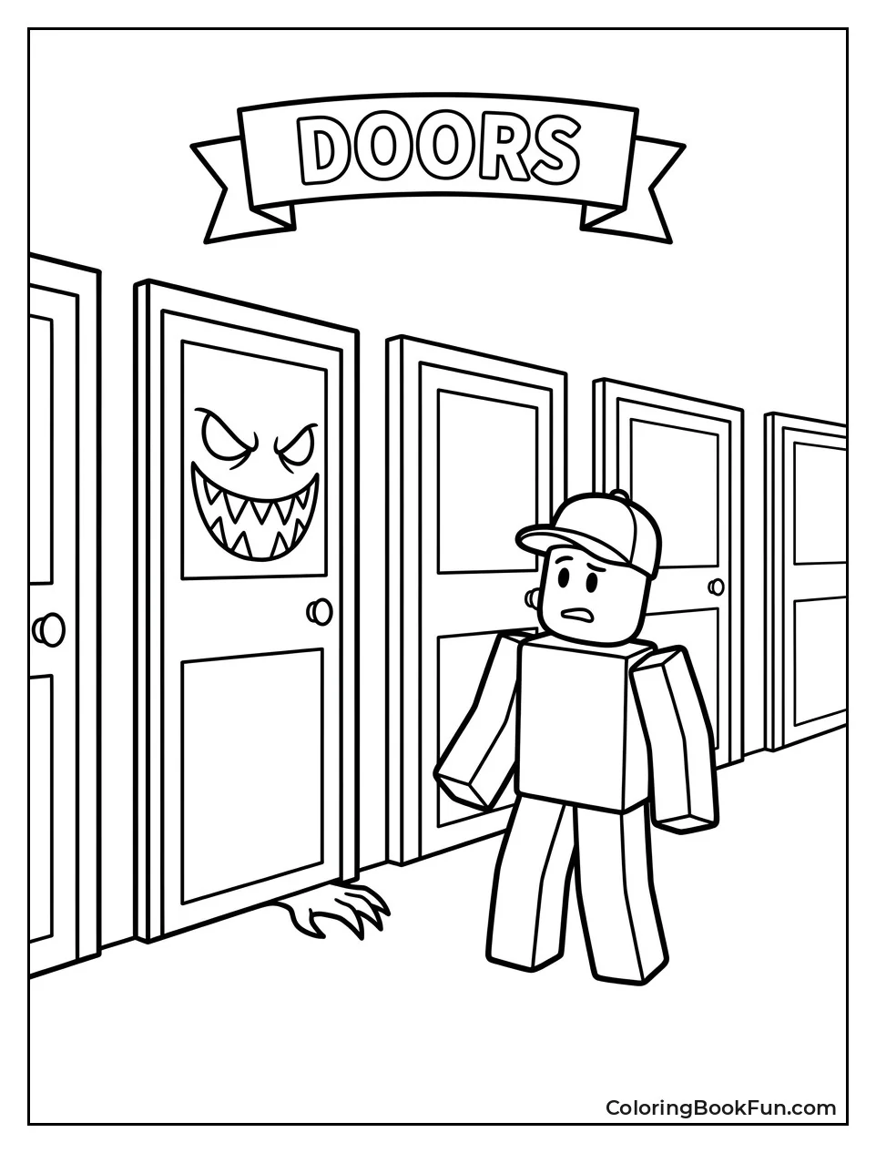 Dupe Hiding as Fake Door