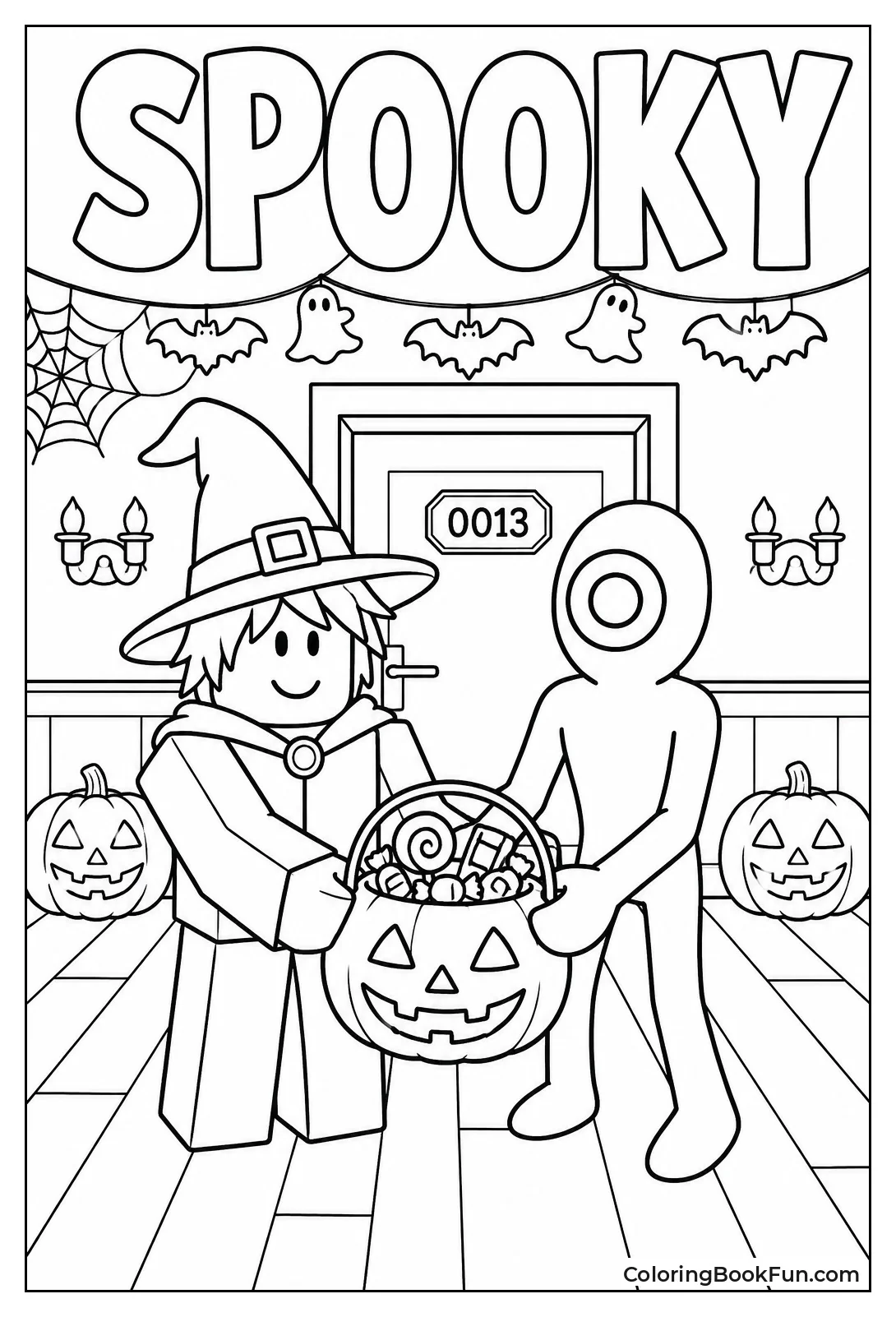 Entities Enjoying Halloween Fun