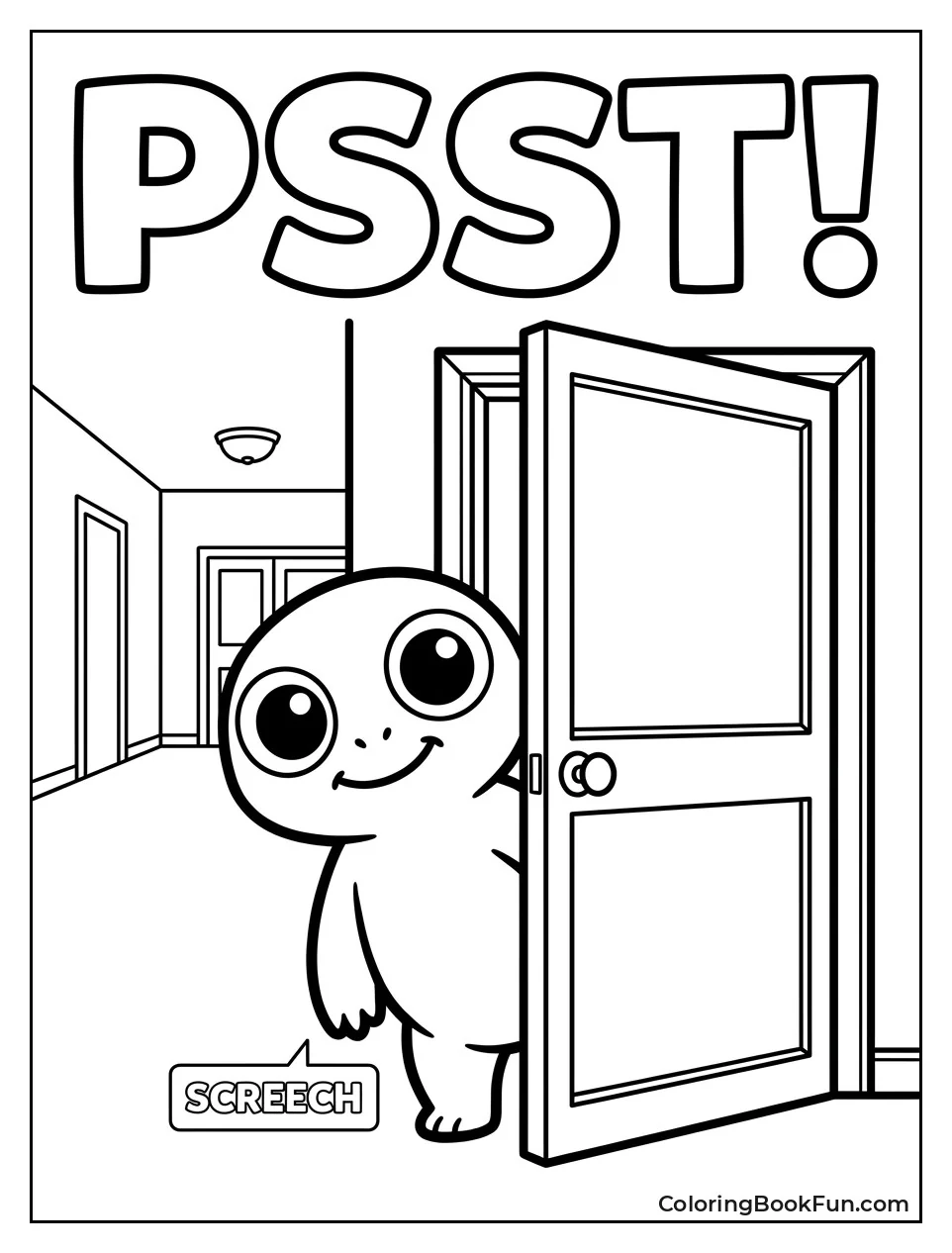 Cute Screech with Big Eyes