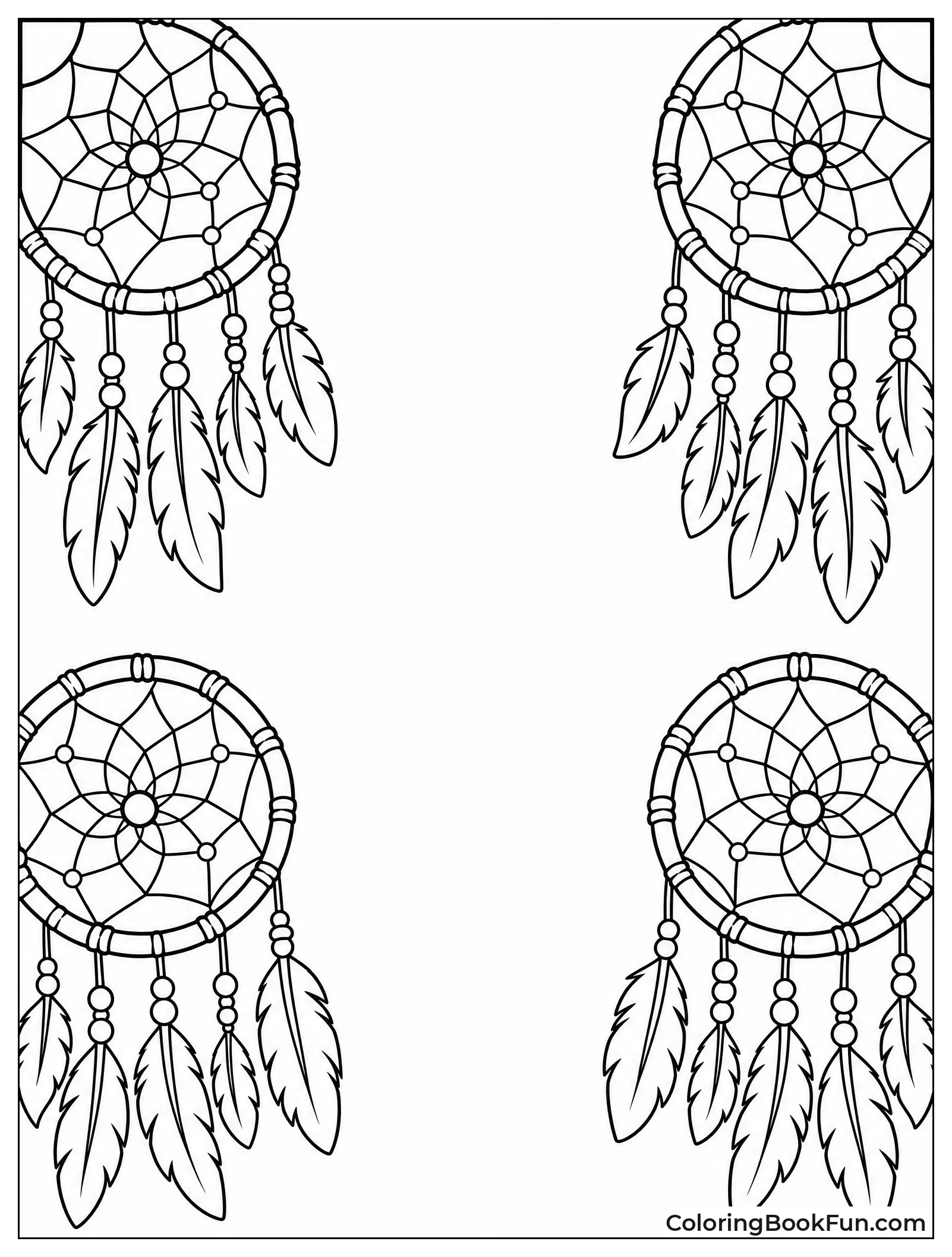 Four Corners Hold Dreamcatchers