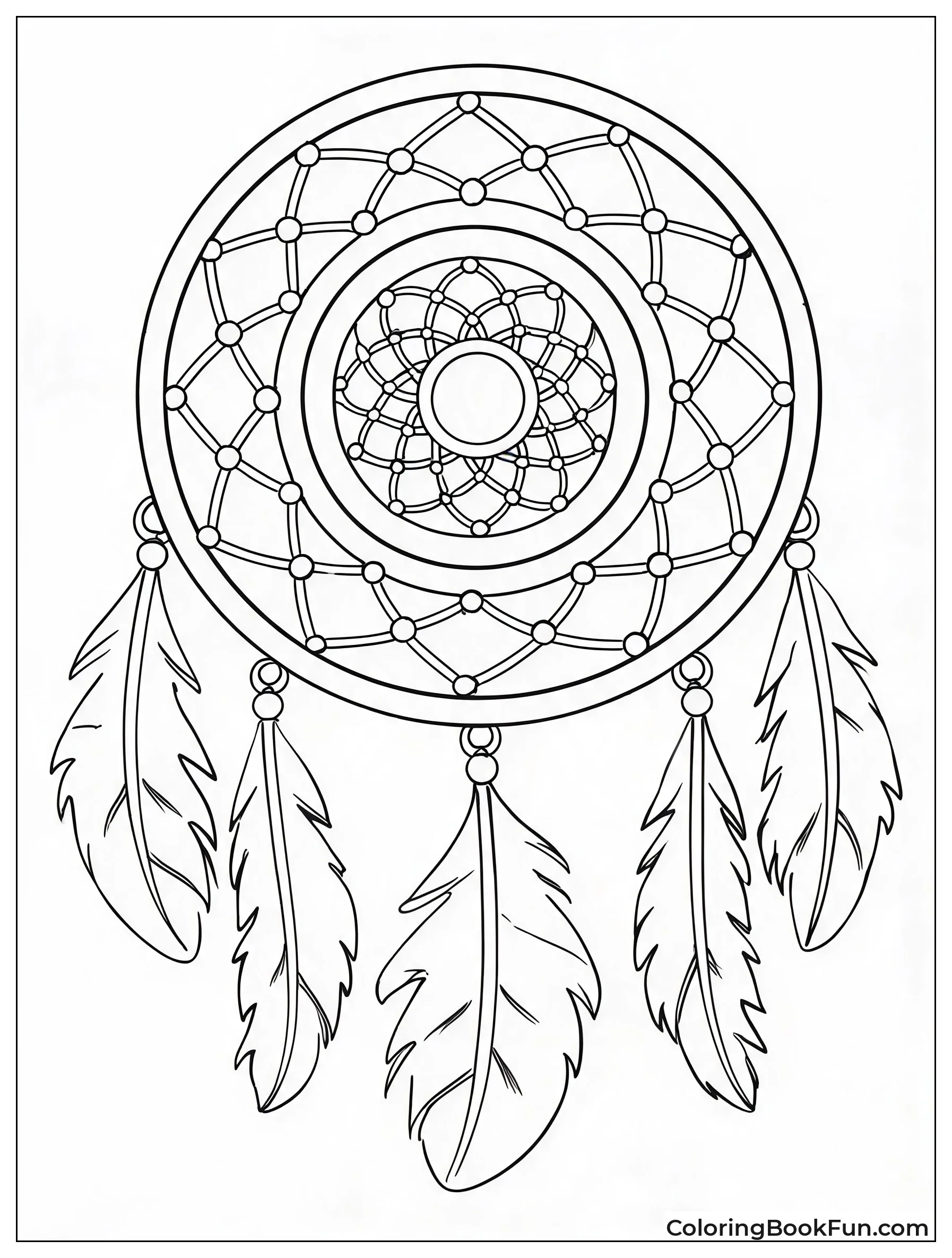 Lace Rings Circle the Mandala