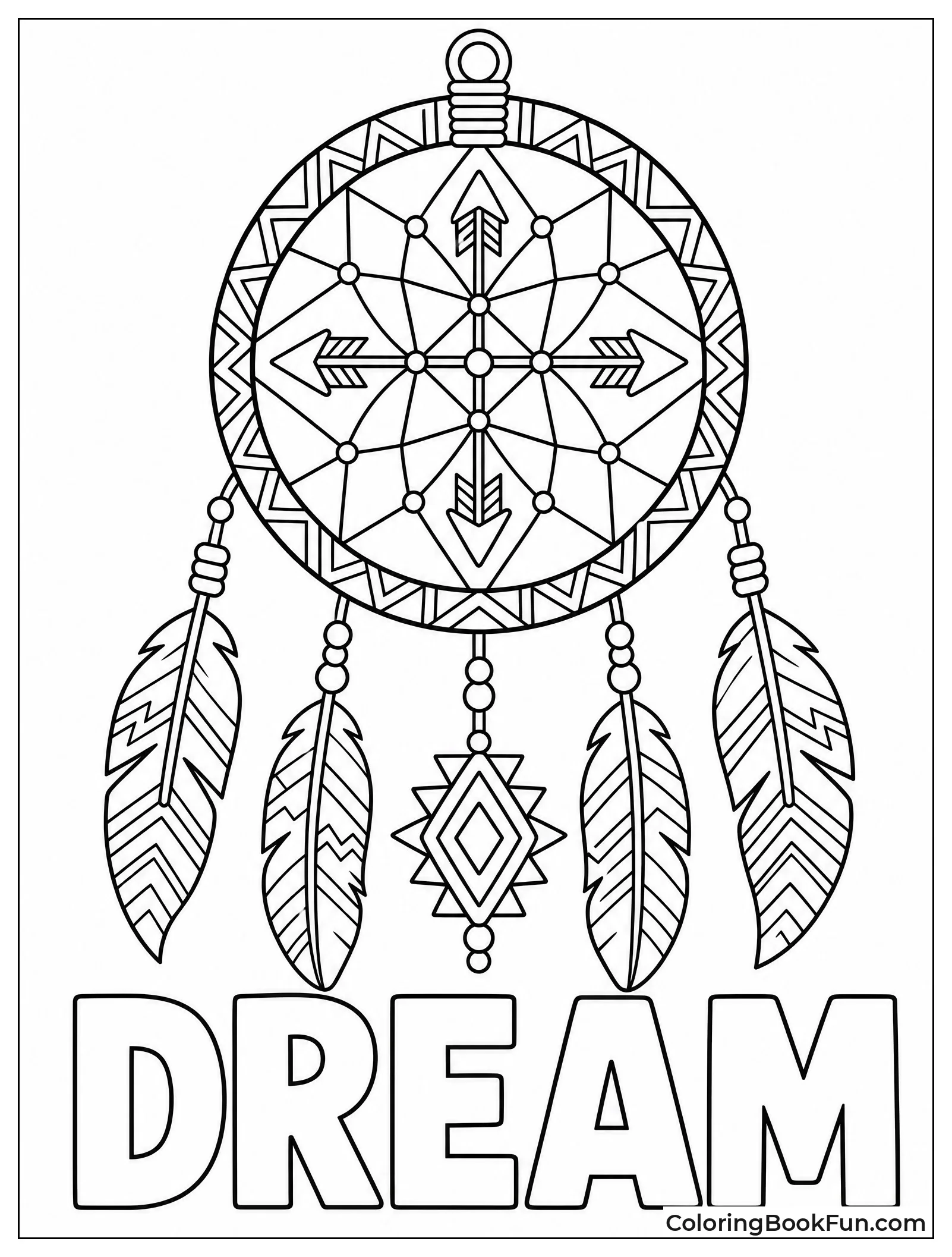 Tribal Arrows Pattern Bold Web