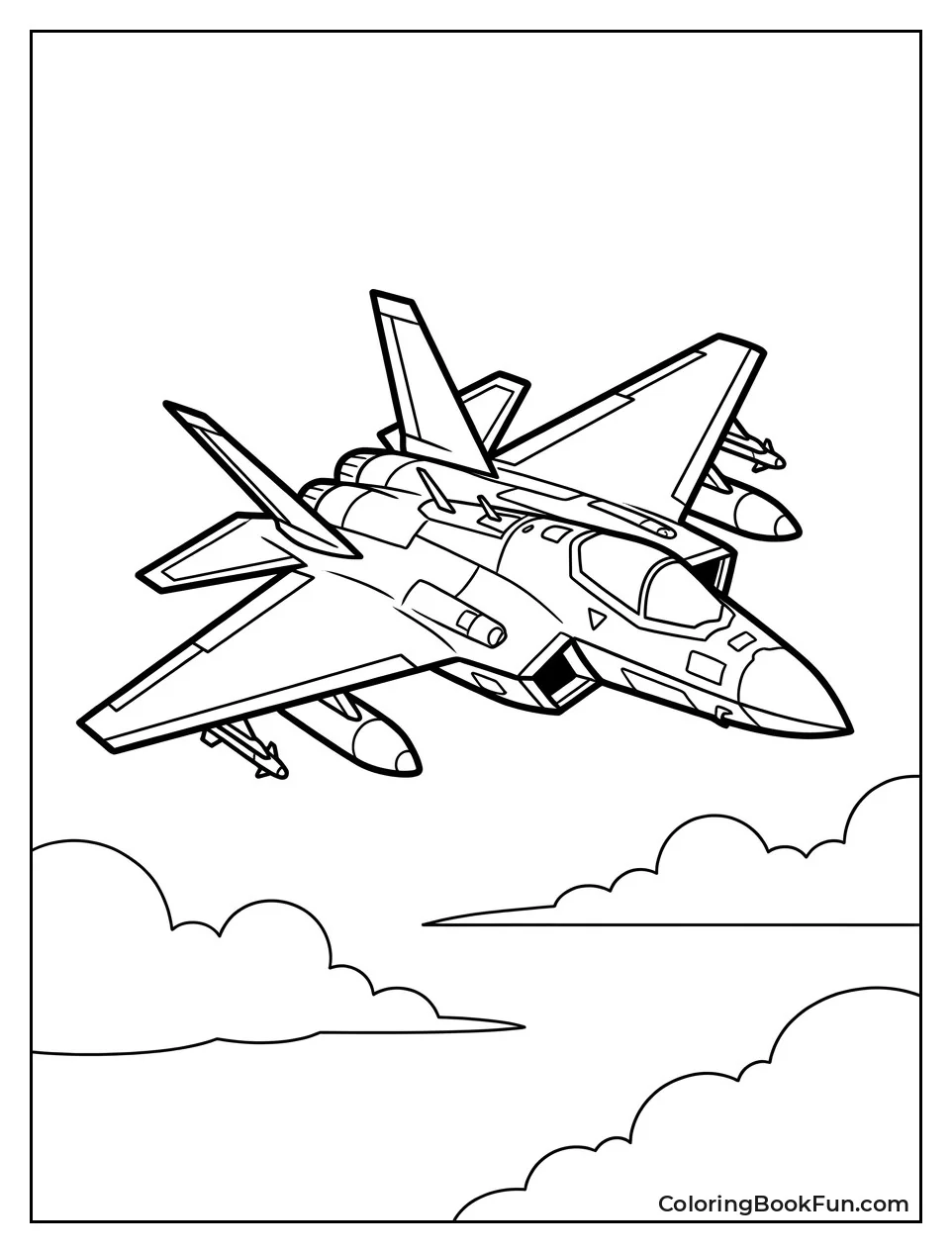 Sleek Future Jet with Sensors