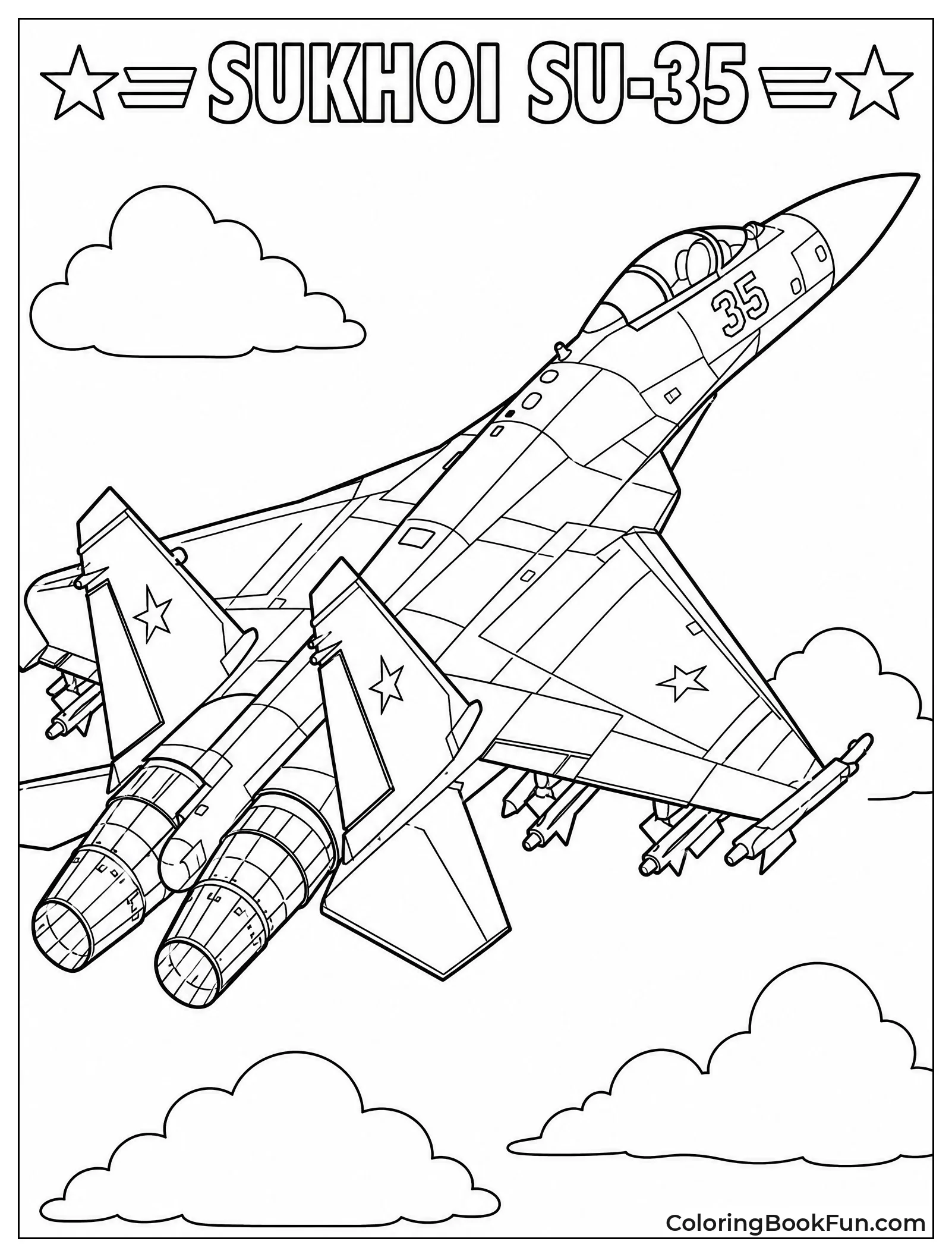 Su-35 Soaring with Big Engines
