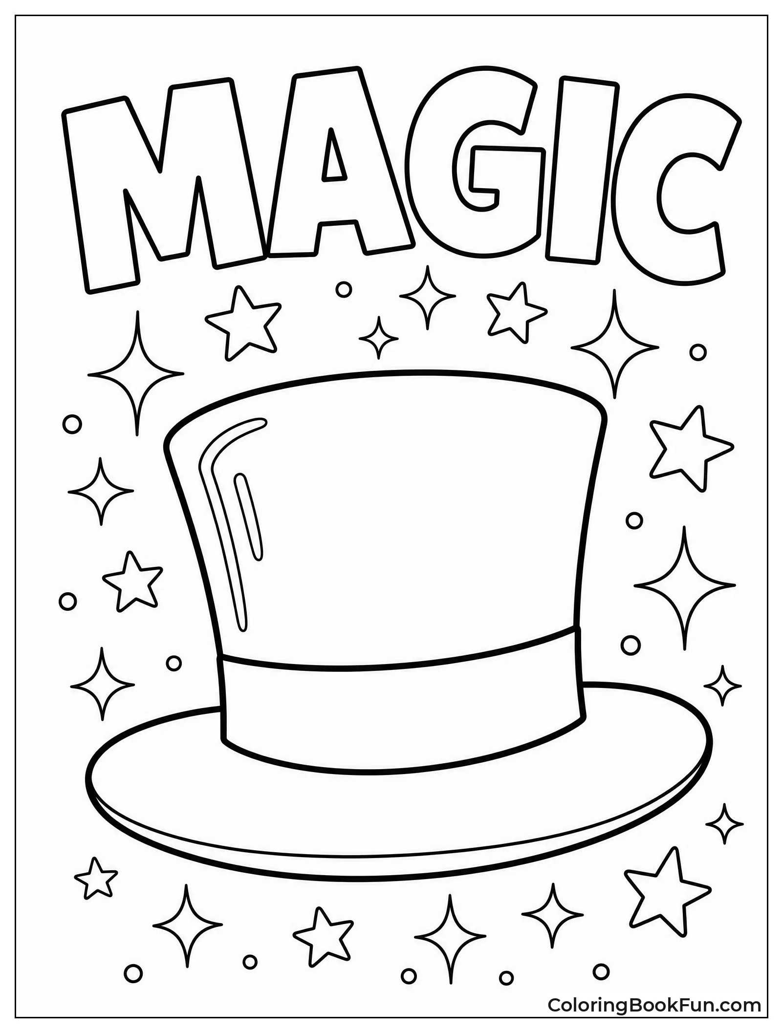 Magic Top Hat Shines Brightly