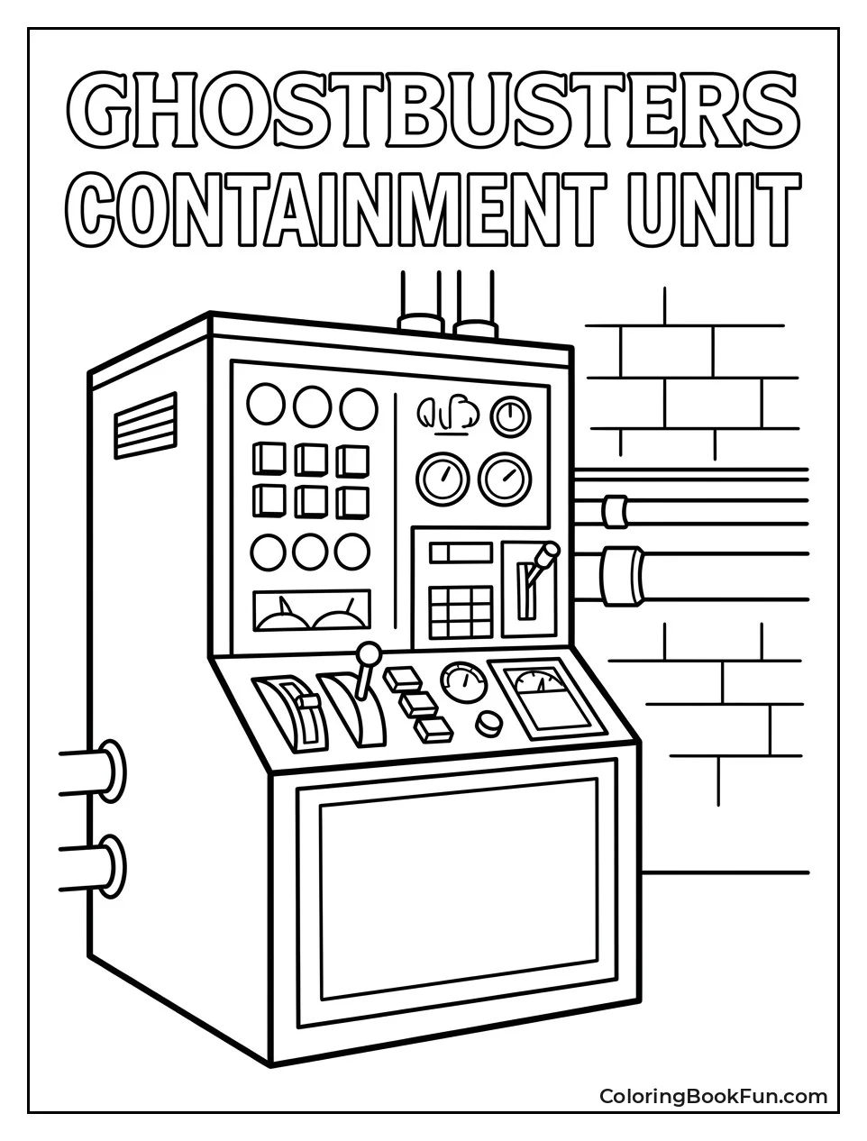 Red Containment Unit in Basement Lab