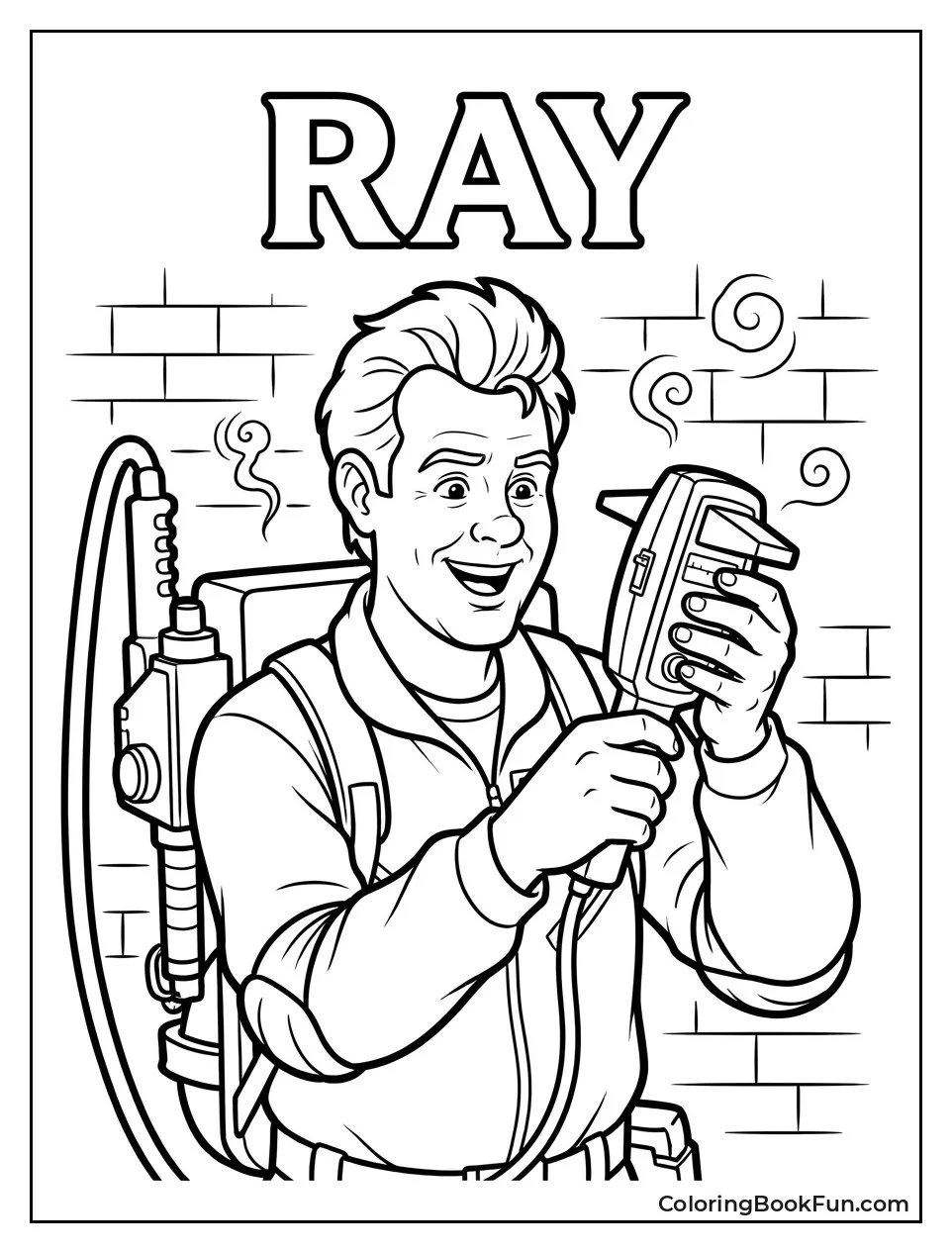 Ray Smiling While Holding Pke Meter