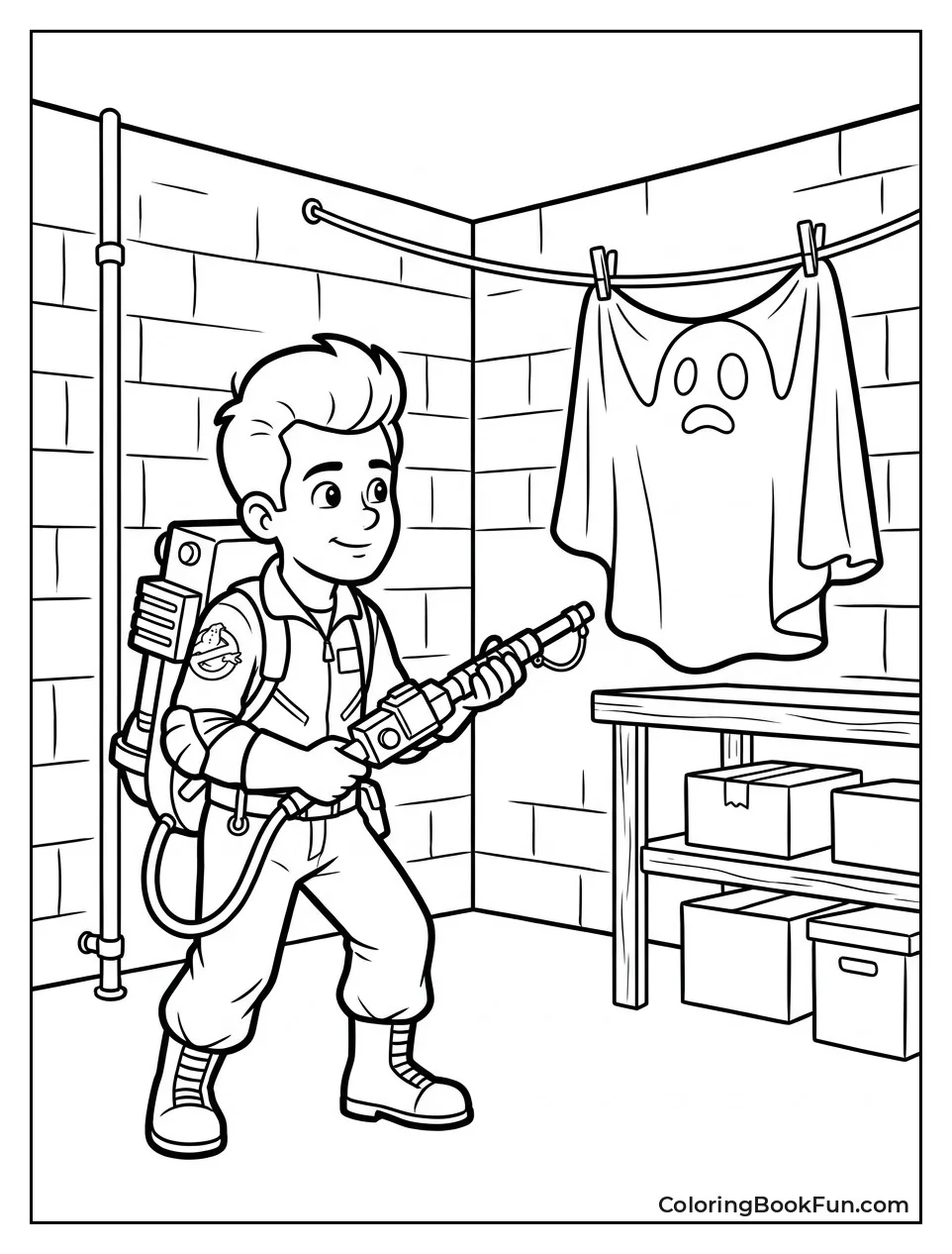 New Recruit Practicing Aim on Ghost Target