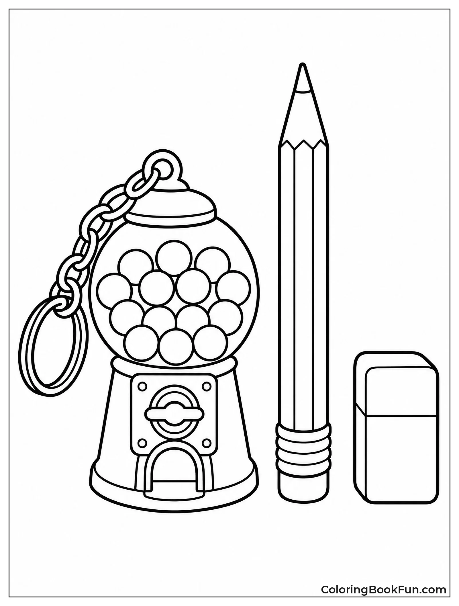 Tiny Machine Next to Pencil