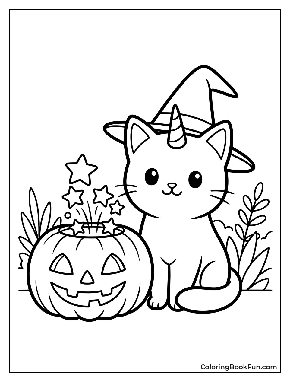 Witch Kittycorn by Pumpkin