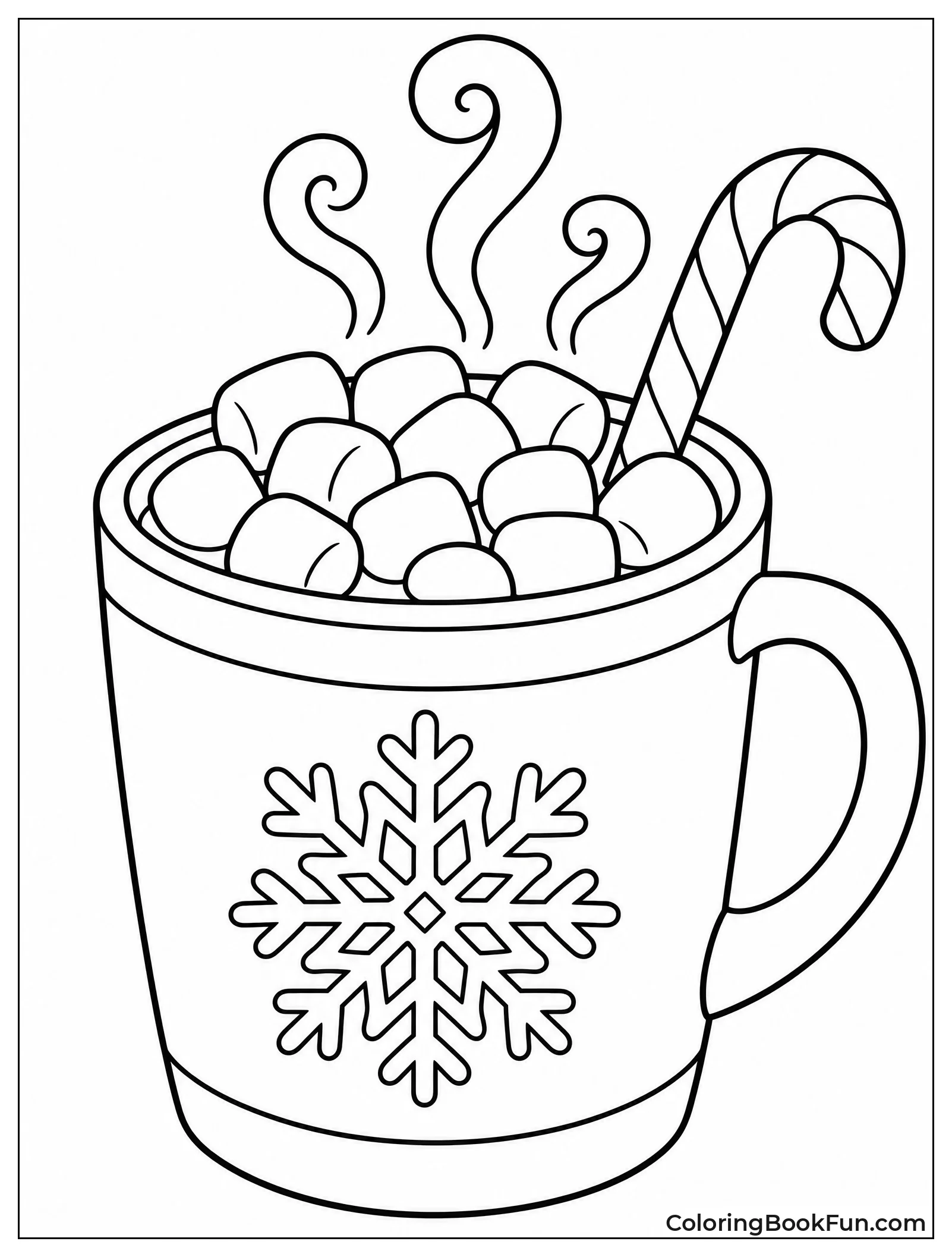 Classic Mug with Marshmallows
