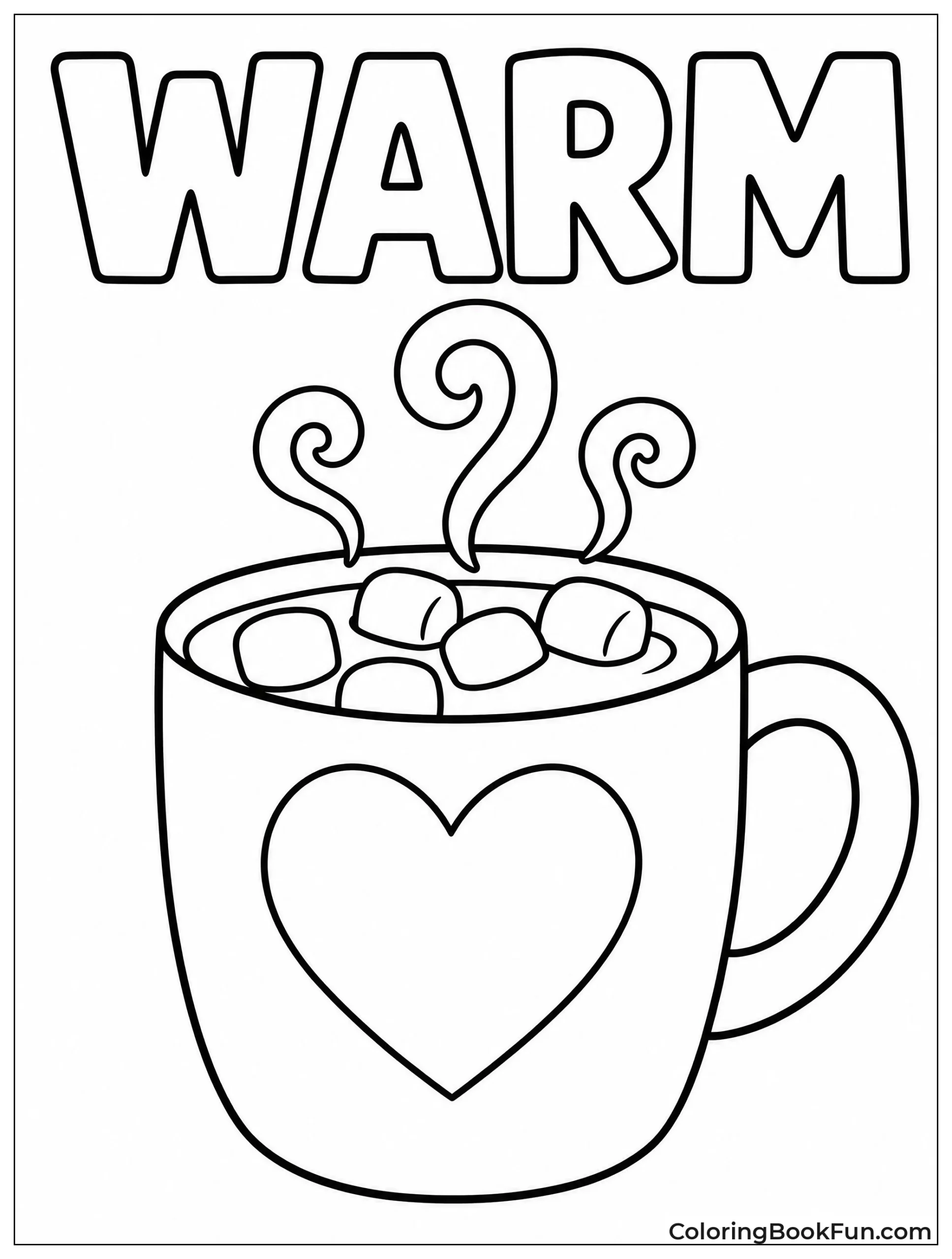 Simple Mug with Heart