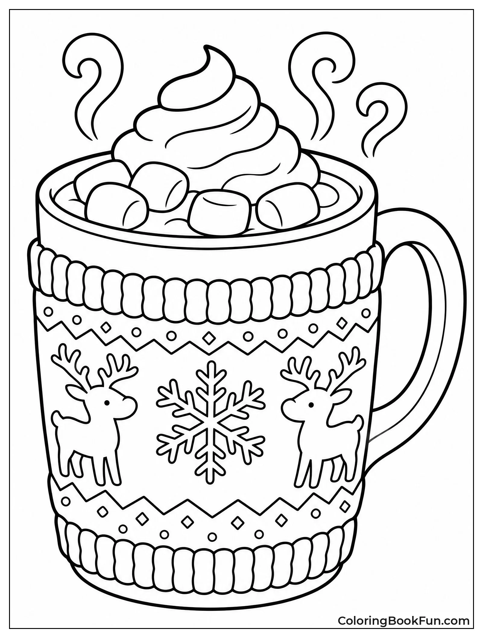 Mug in Nordic Sweater Cozy