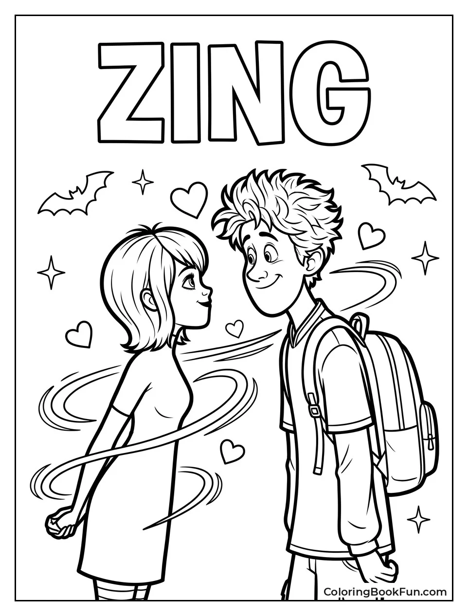 Mavis and Johnny Sharing Zing