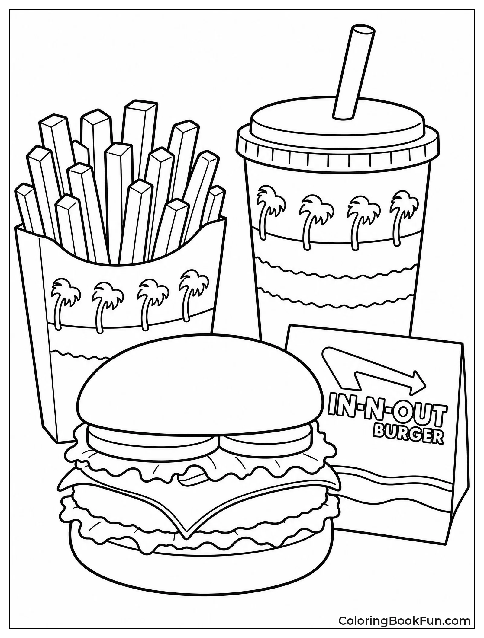 In-N-Out Meal with Fries