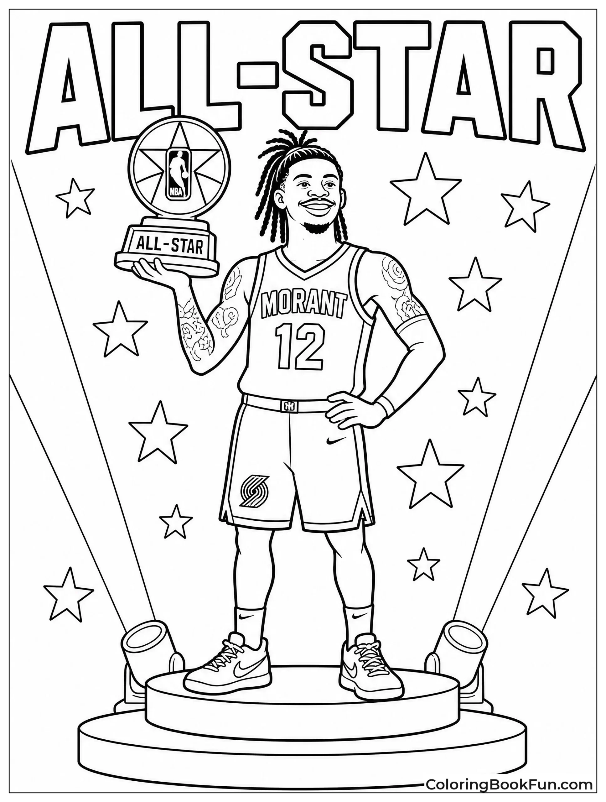 Ja Holding All-star Trophy Proudly