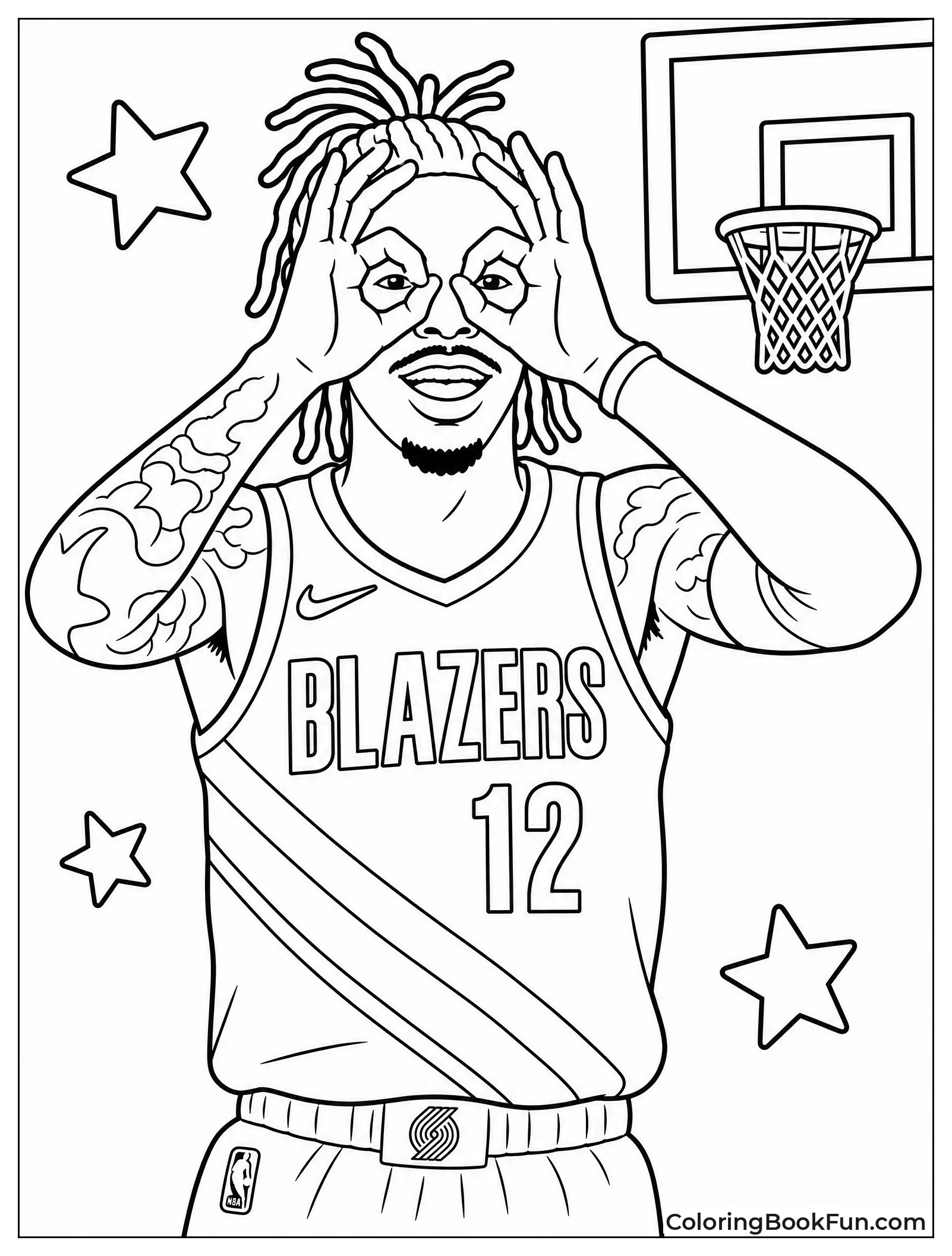 Ja Making Goggles Celebration Gesture