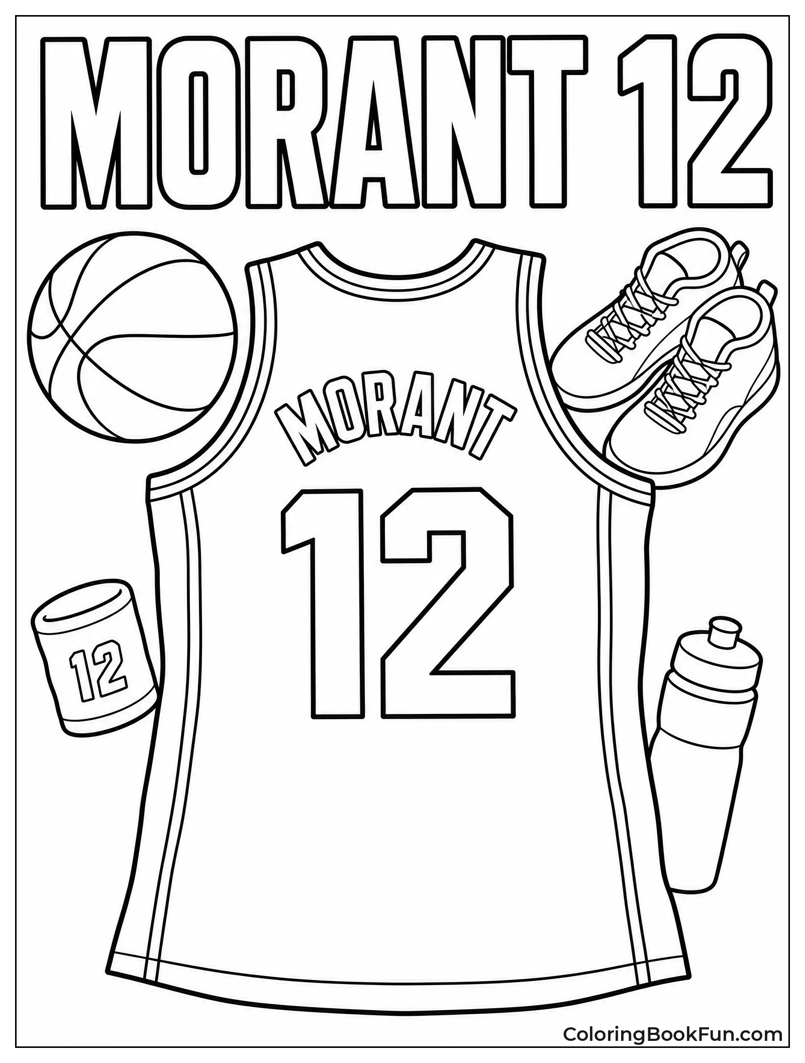 Blank Jersey Number Twelve Design