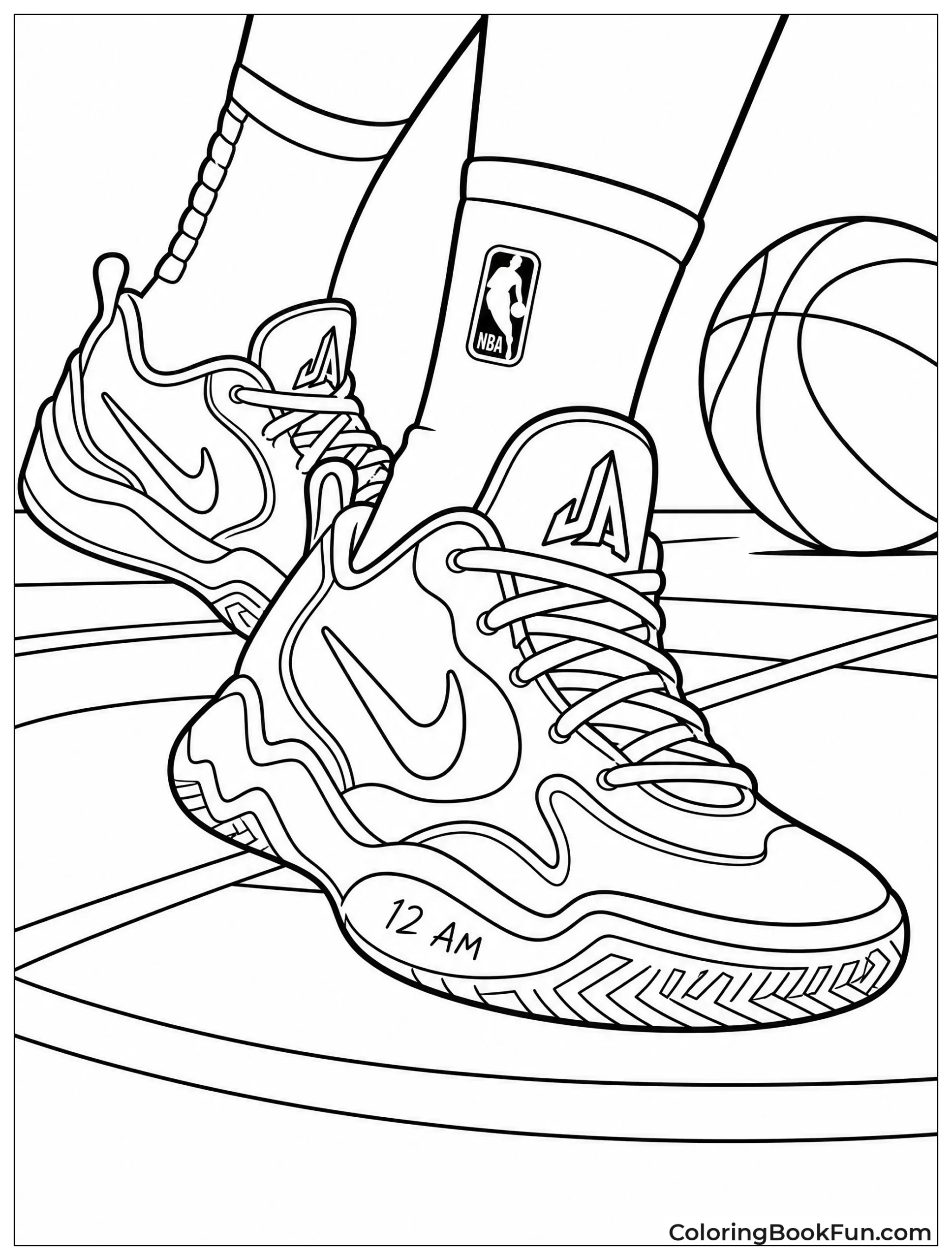 Signature Shoes Mid-game Action
