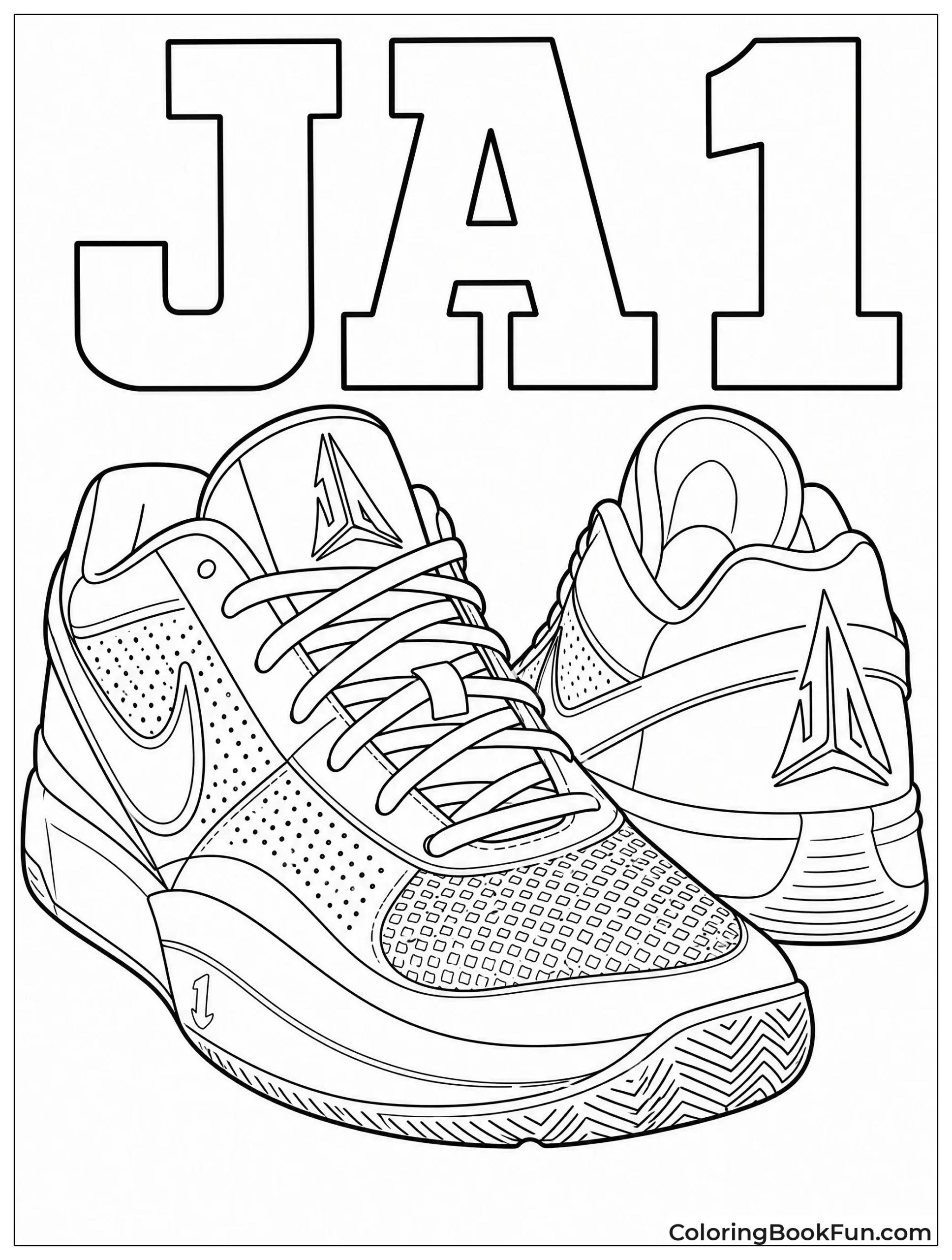 Detailed Close-up of Sneakers