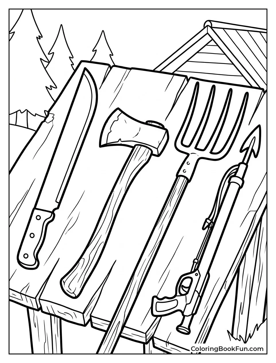 Jason Tool Kit with Weapons