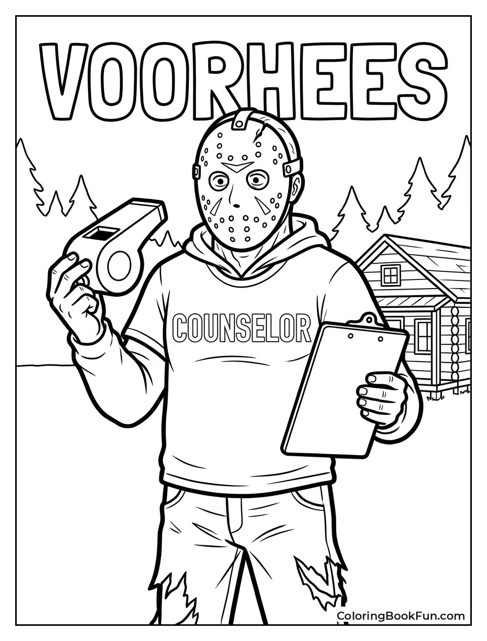 Jason as a Funny Camp Counselor