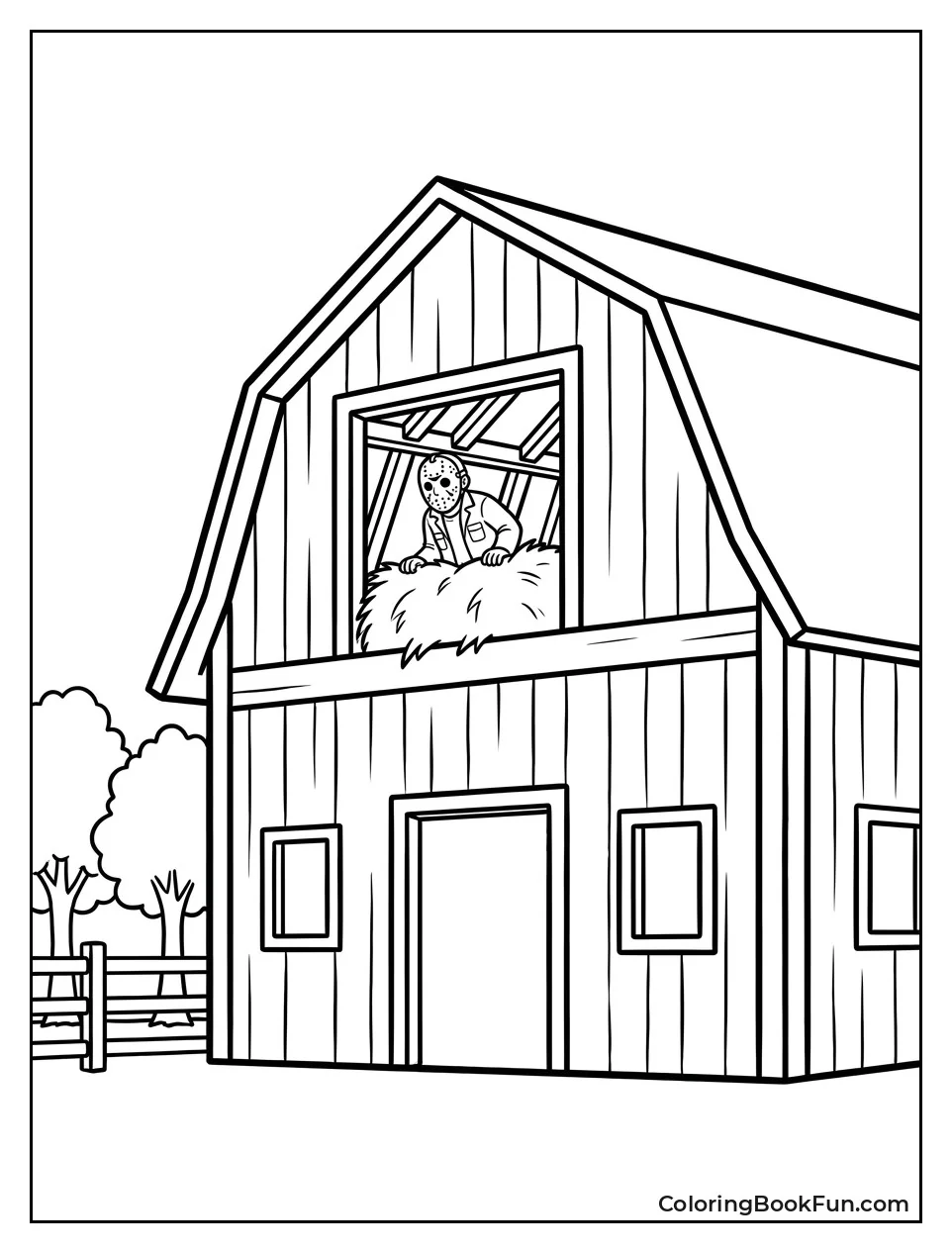 Old Barn with Hayloft