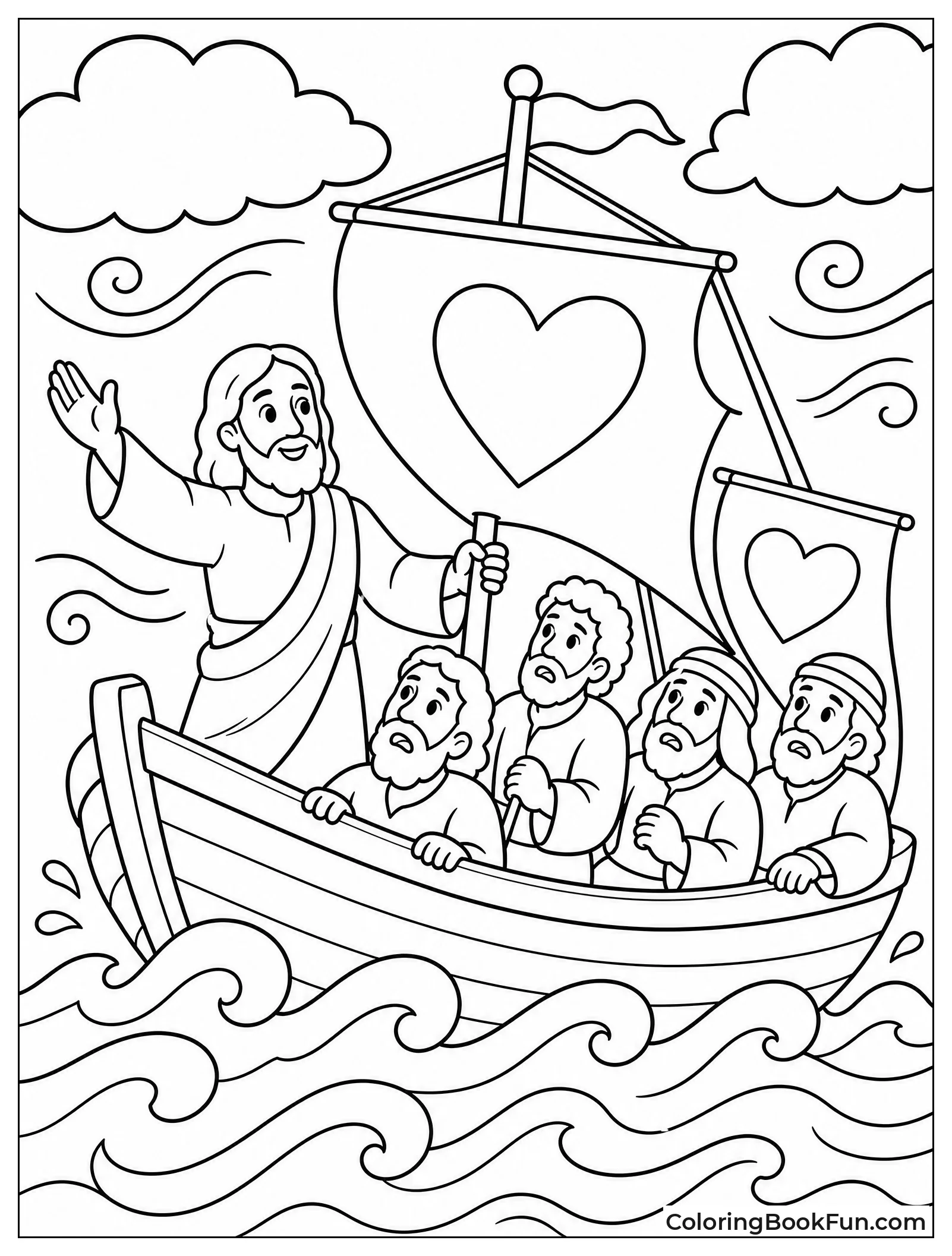 Hearts Fill the Boat Sails
