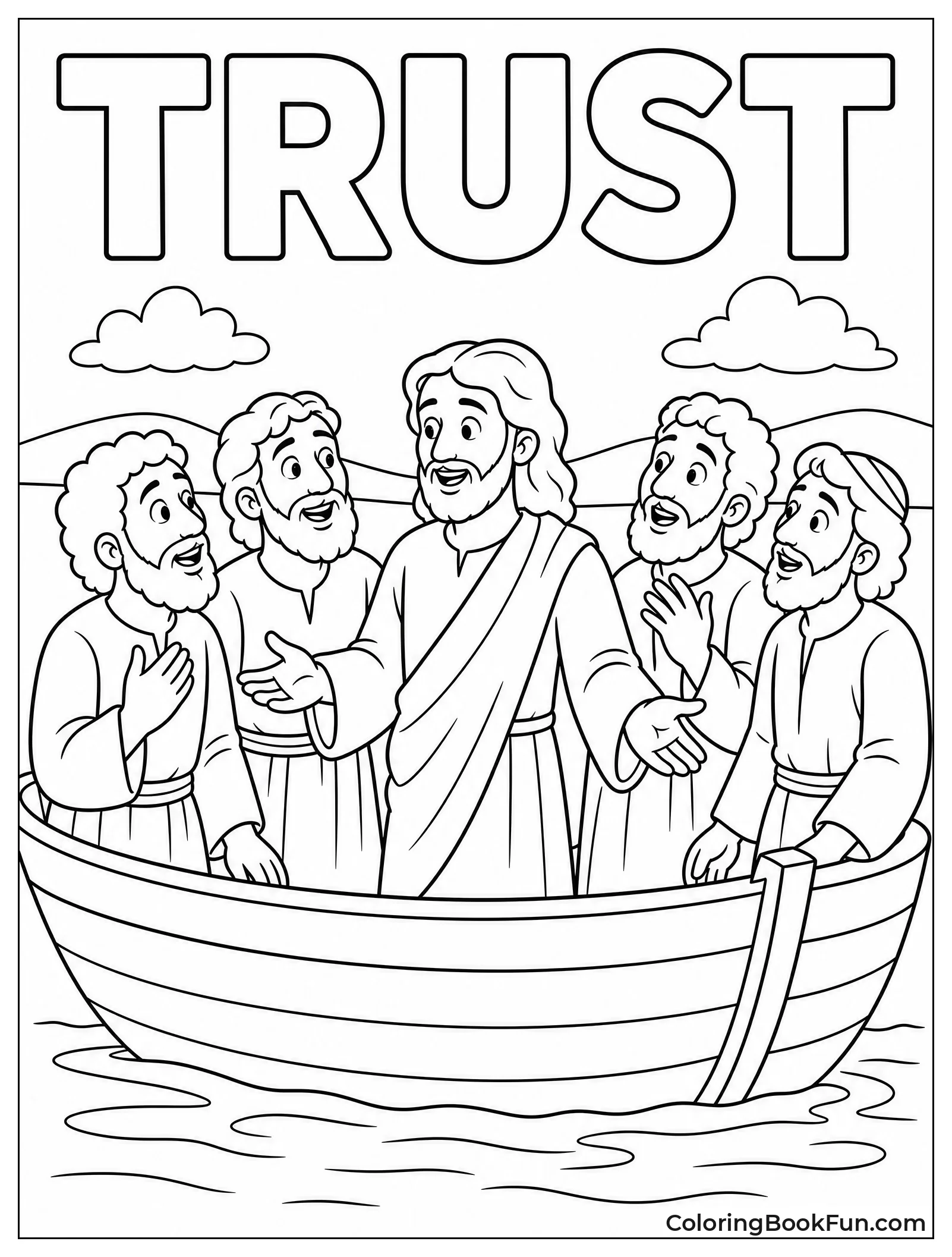 Disciples Stand Amazed Together