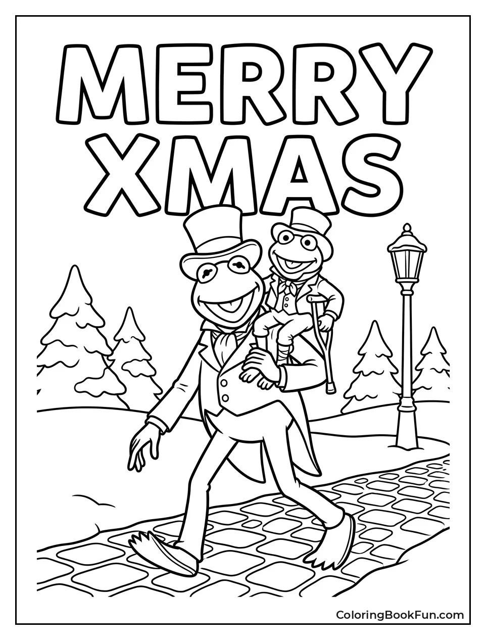 Kermit Carries Robin on His Shoulder