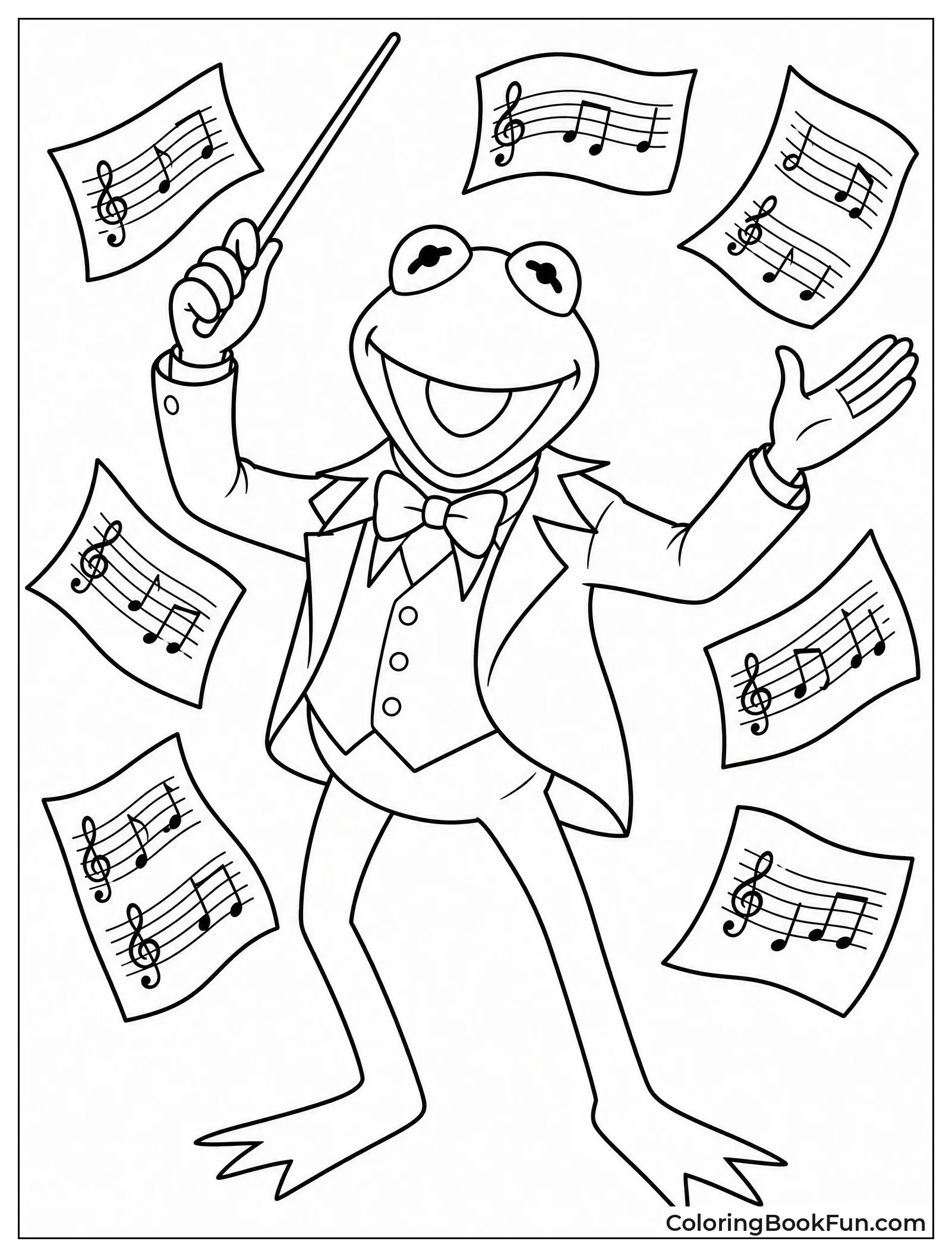 Kermit Conducts the Orchestra