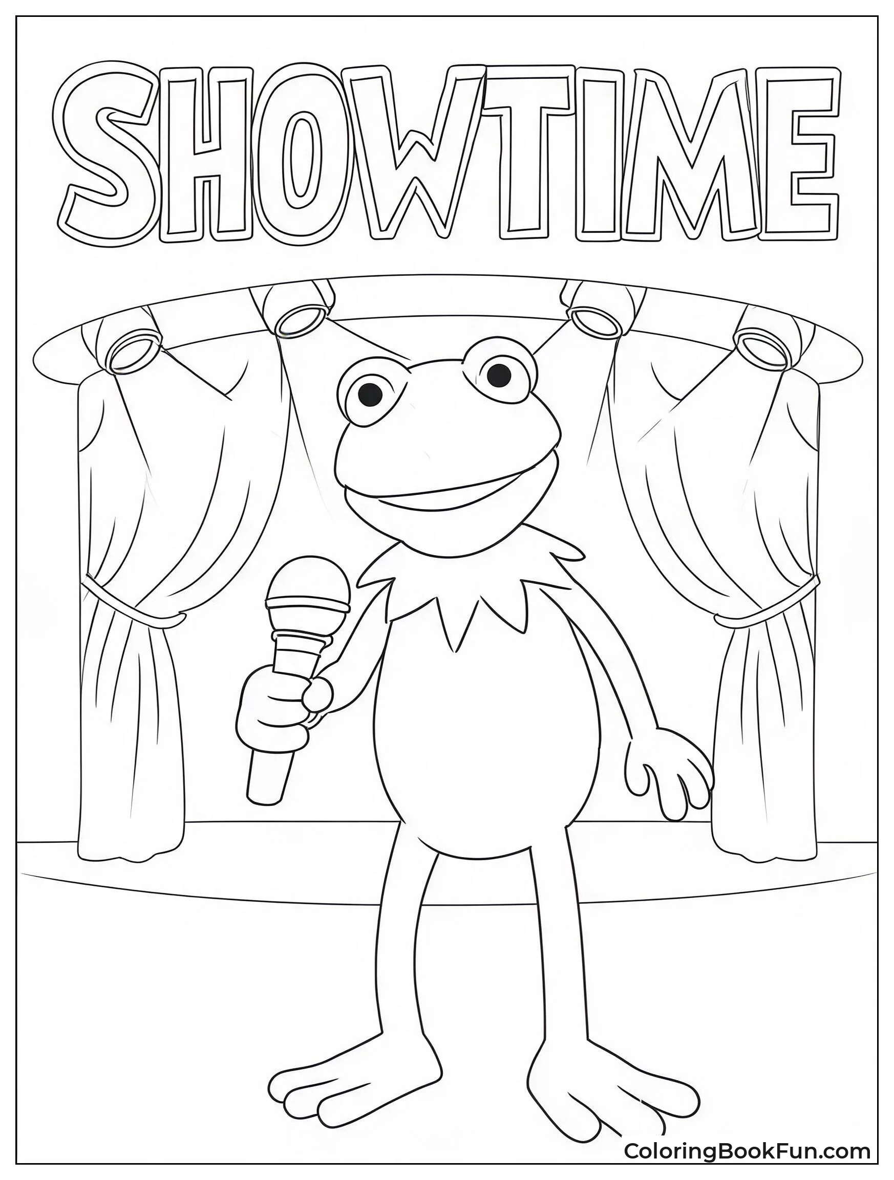Kermit Hosts the Muppet Show