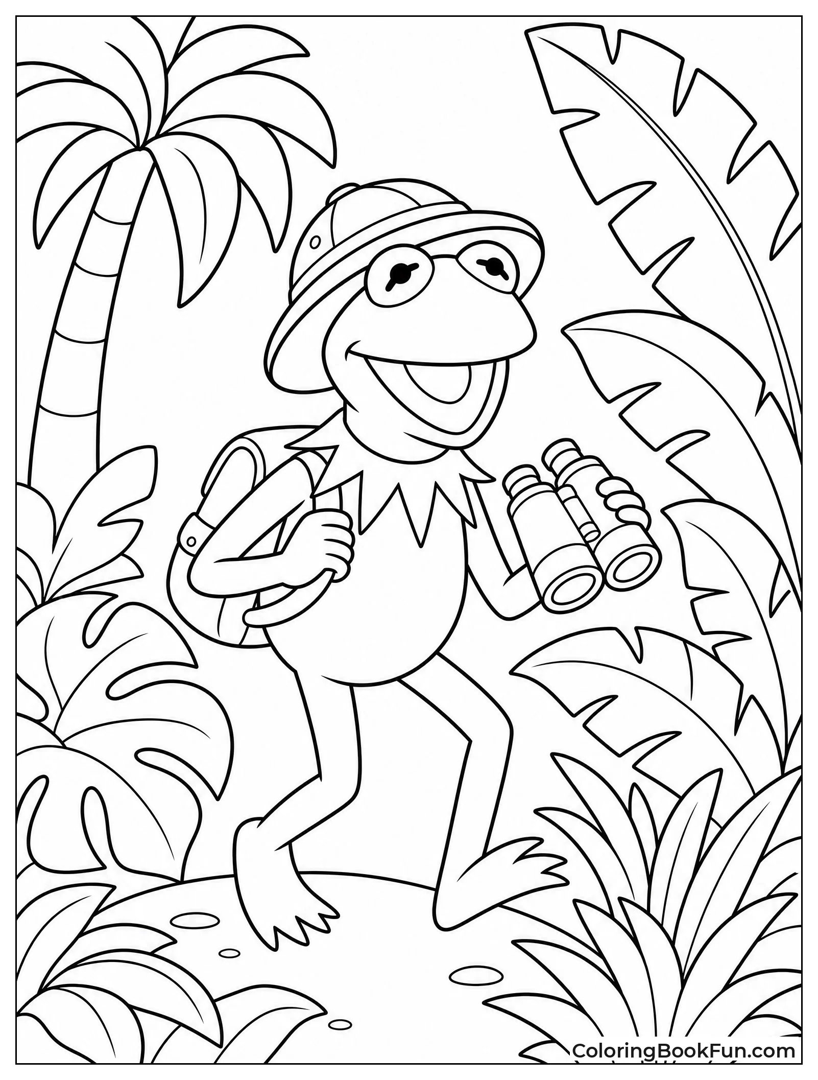 Kermit Explores the Jungle