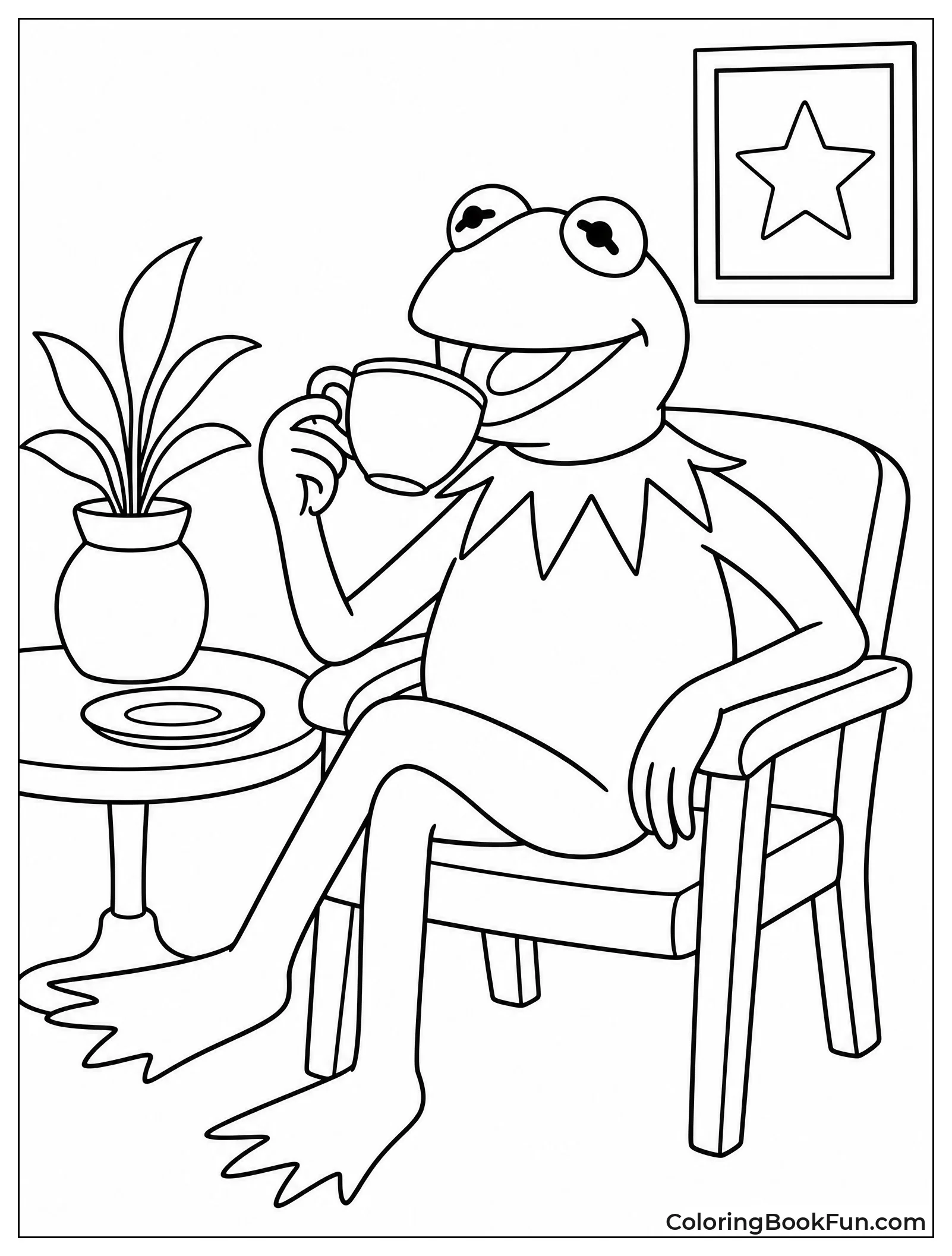 Kermit Sips His Tea