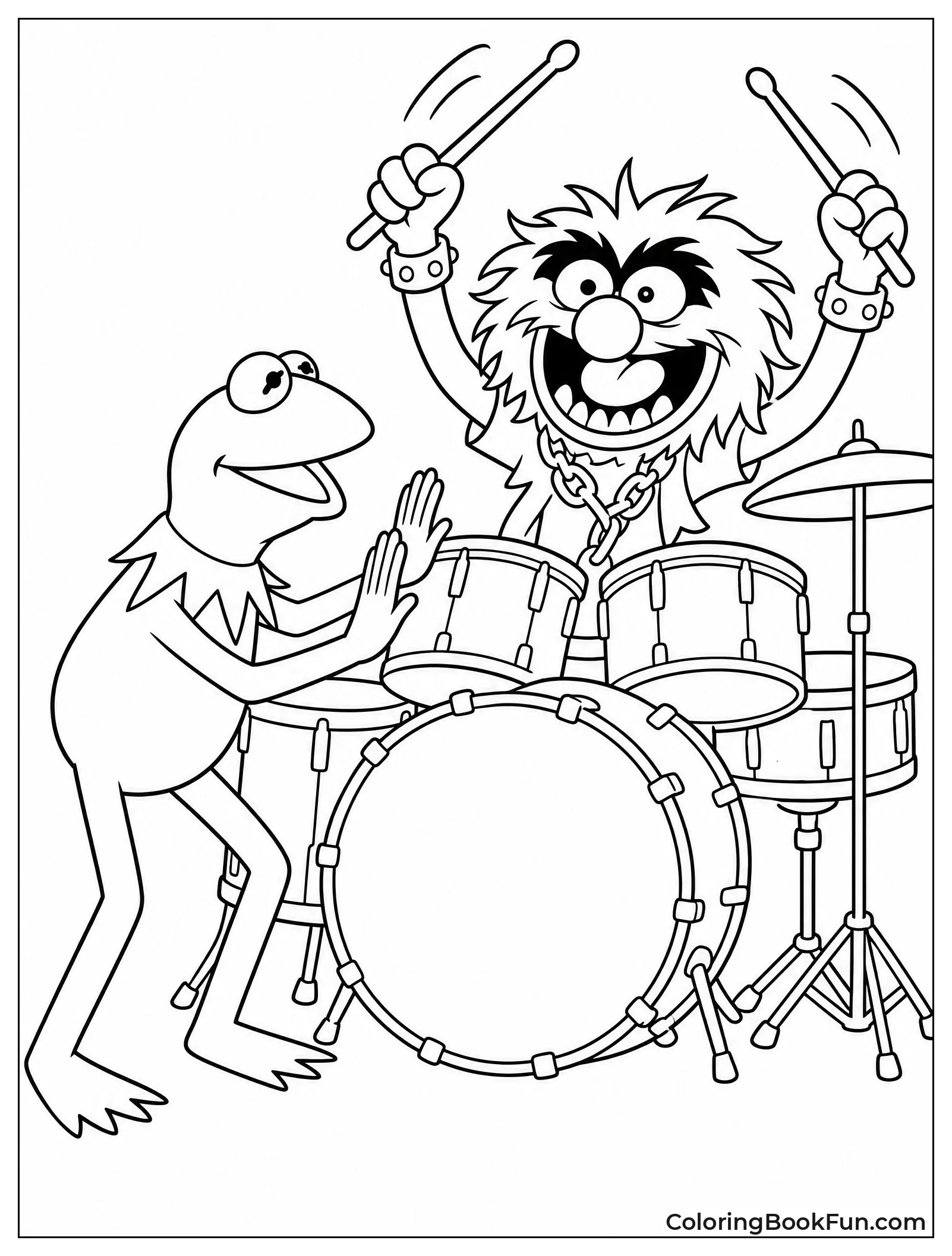 Kermit Calms Down Animal