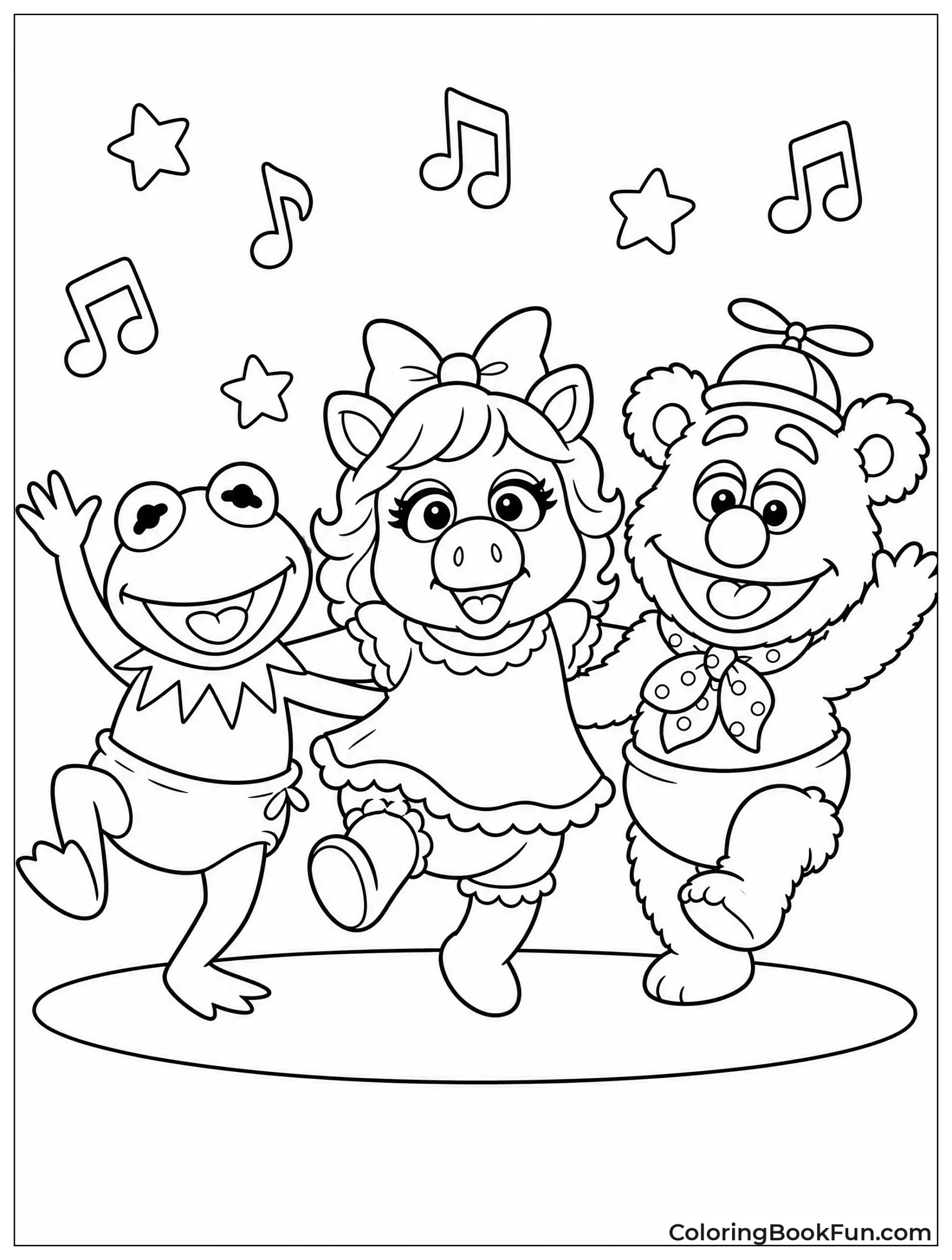 Baby Muppets Dance Together