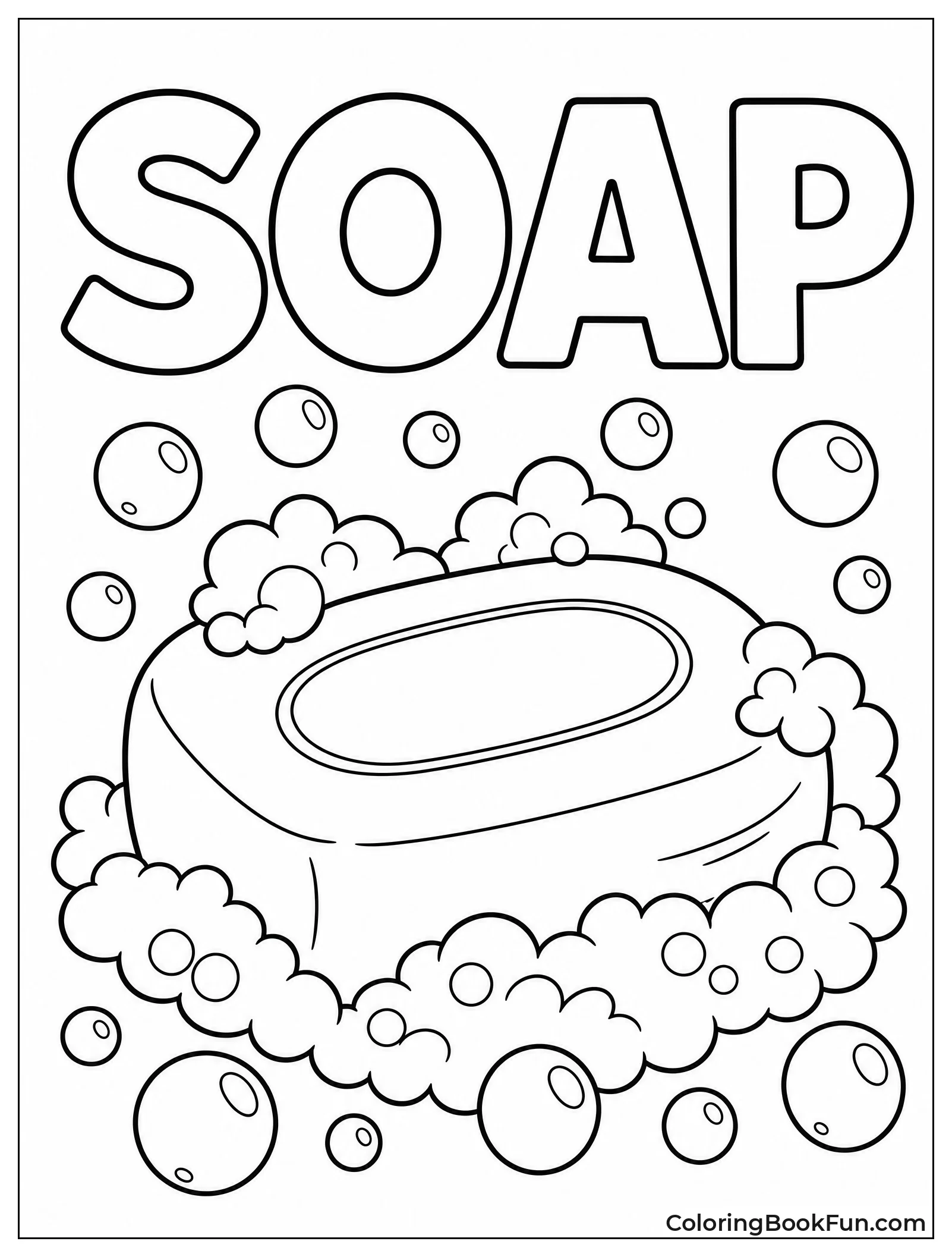 Soap Bar with Lots of Suds