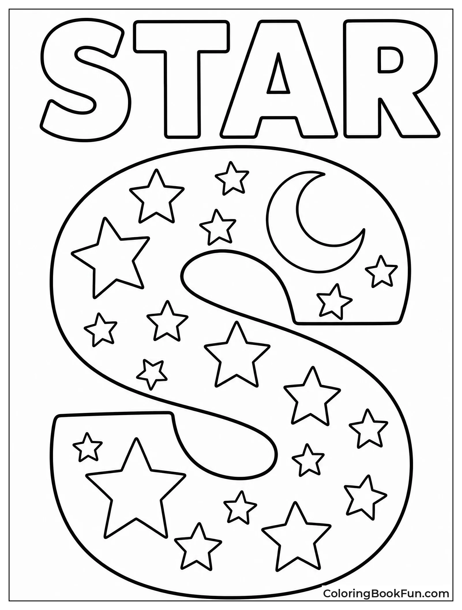 S Filled with Stars