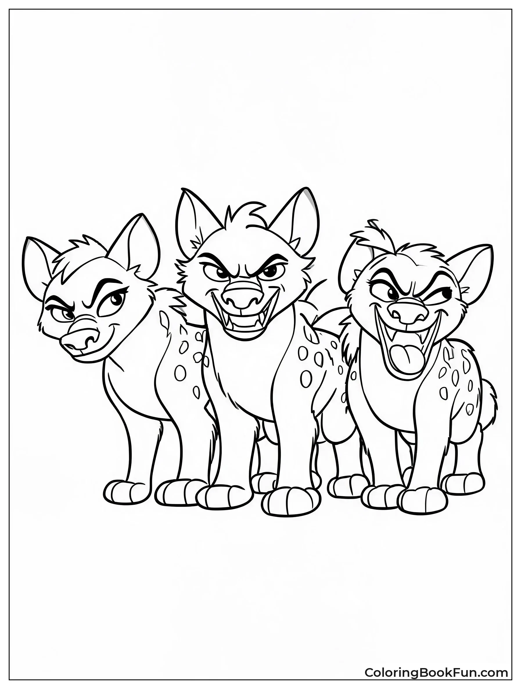 Shenzi Banzai and Ed Laugh