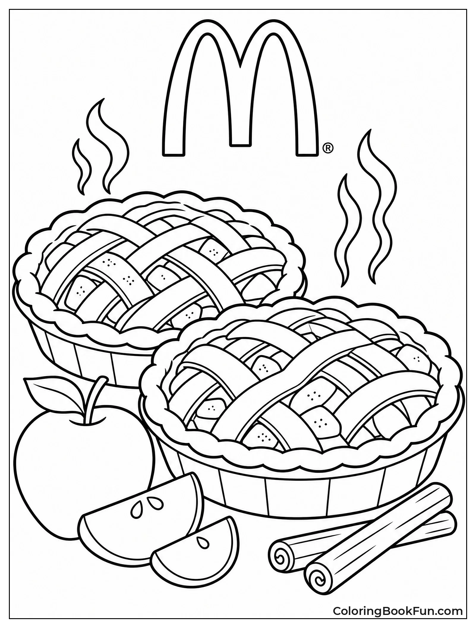 Steam Rises from Apple Pies